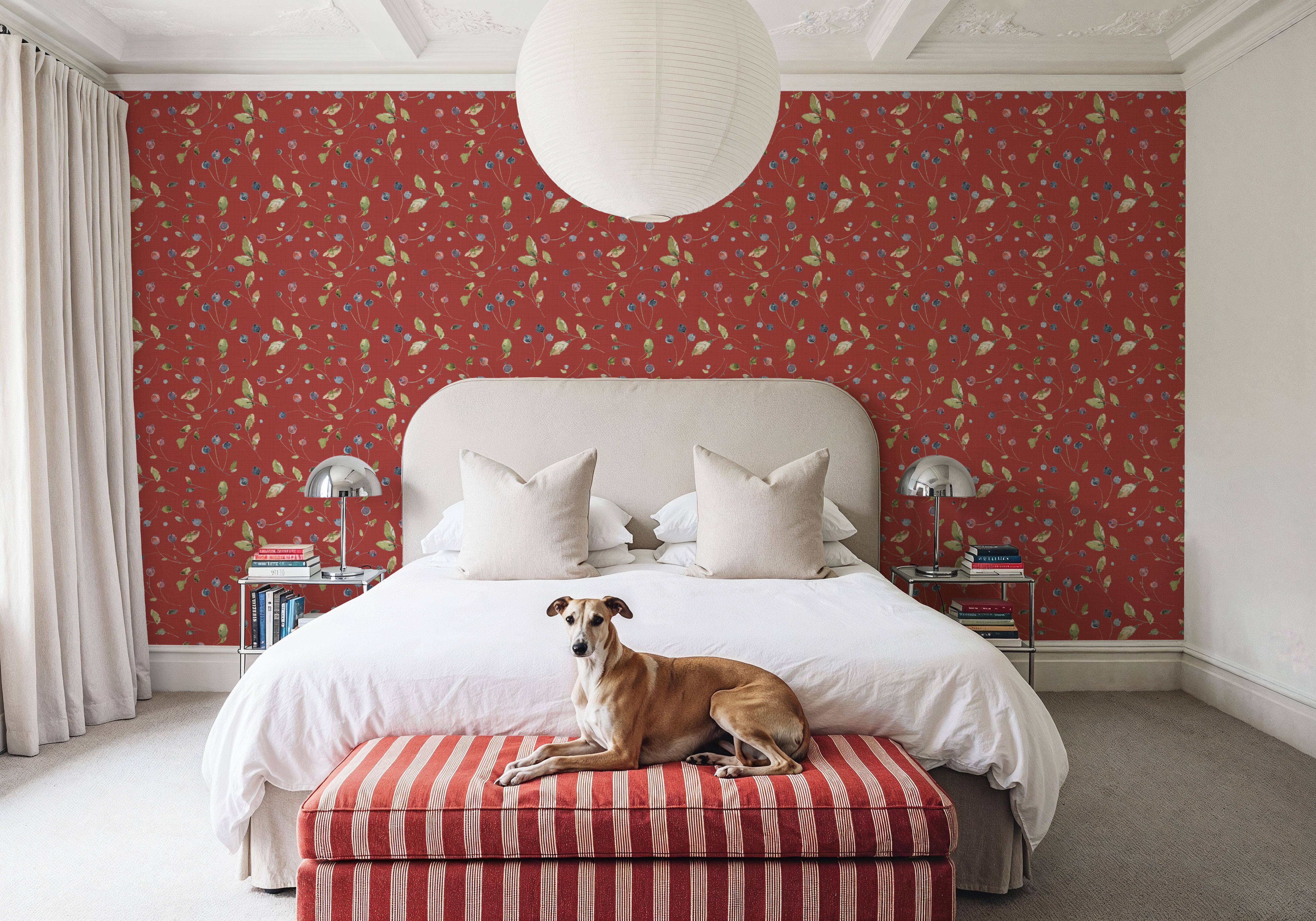 Time to Share Floral Red