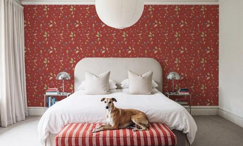 Time to Share Floral Red