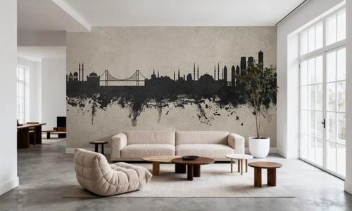 Istanbul Turkey Skyline Concrete
