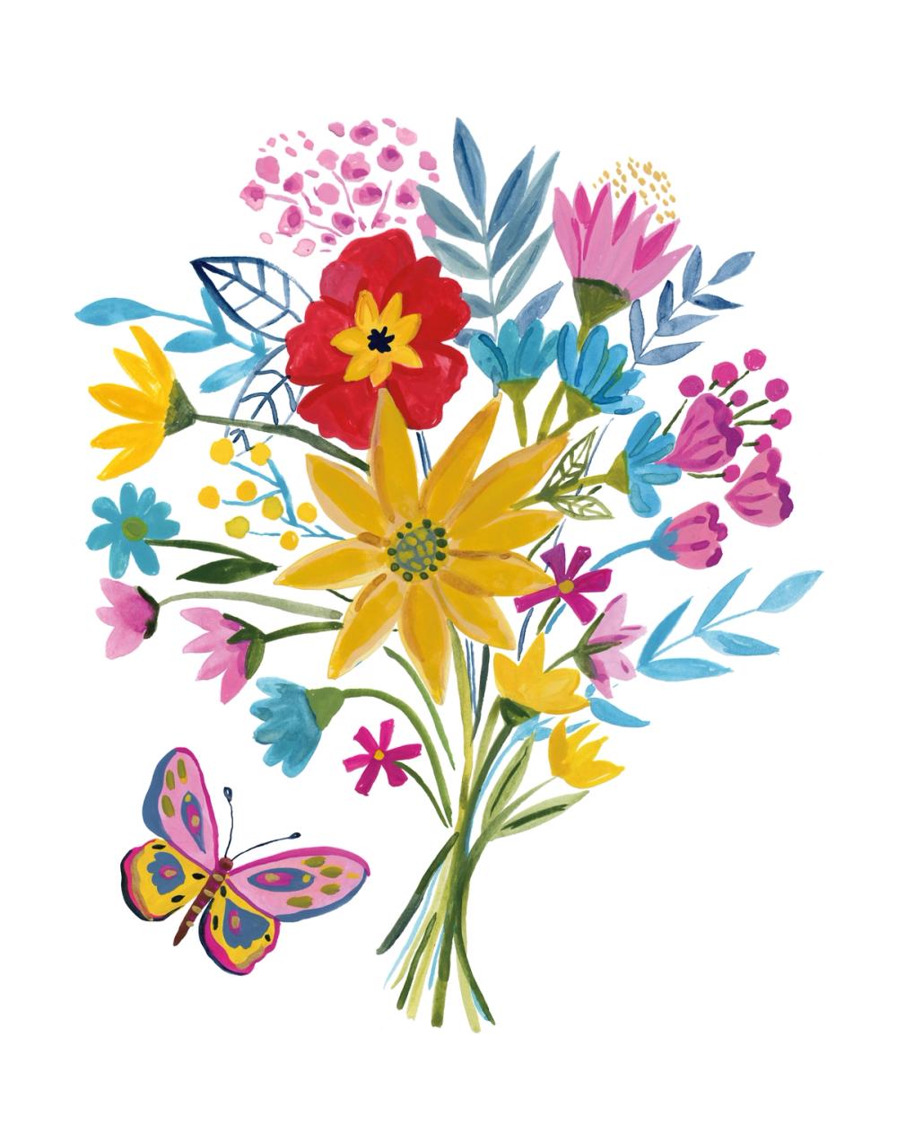 Butterfly Bouquet II