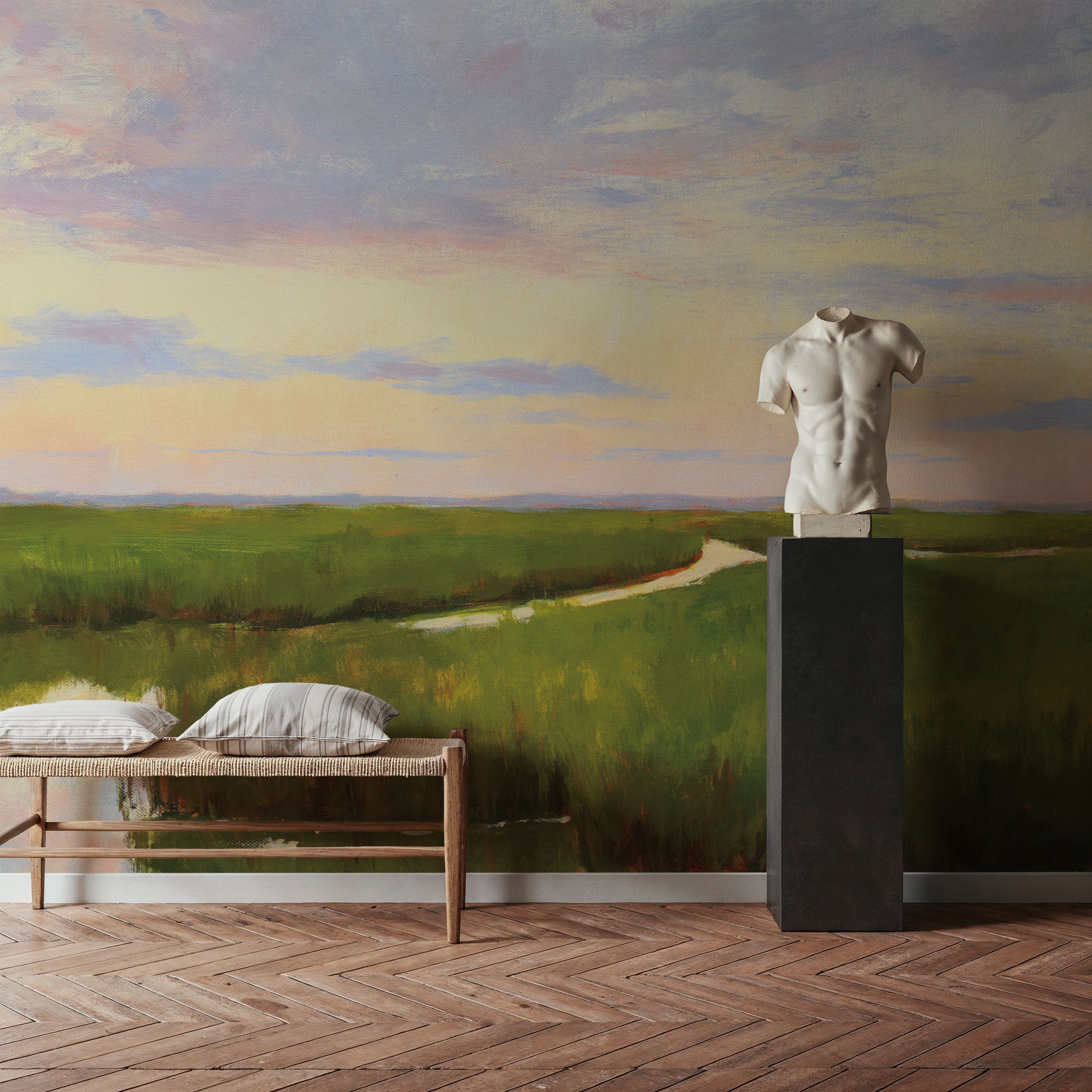 Brilliant Marsh Sunset