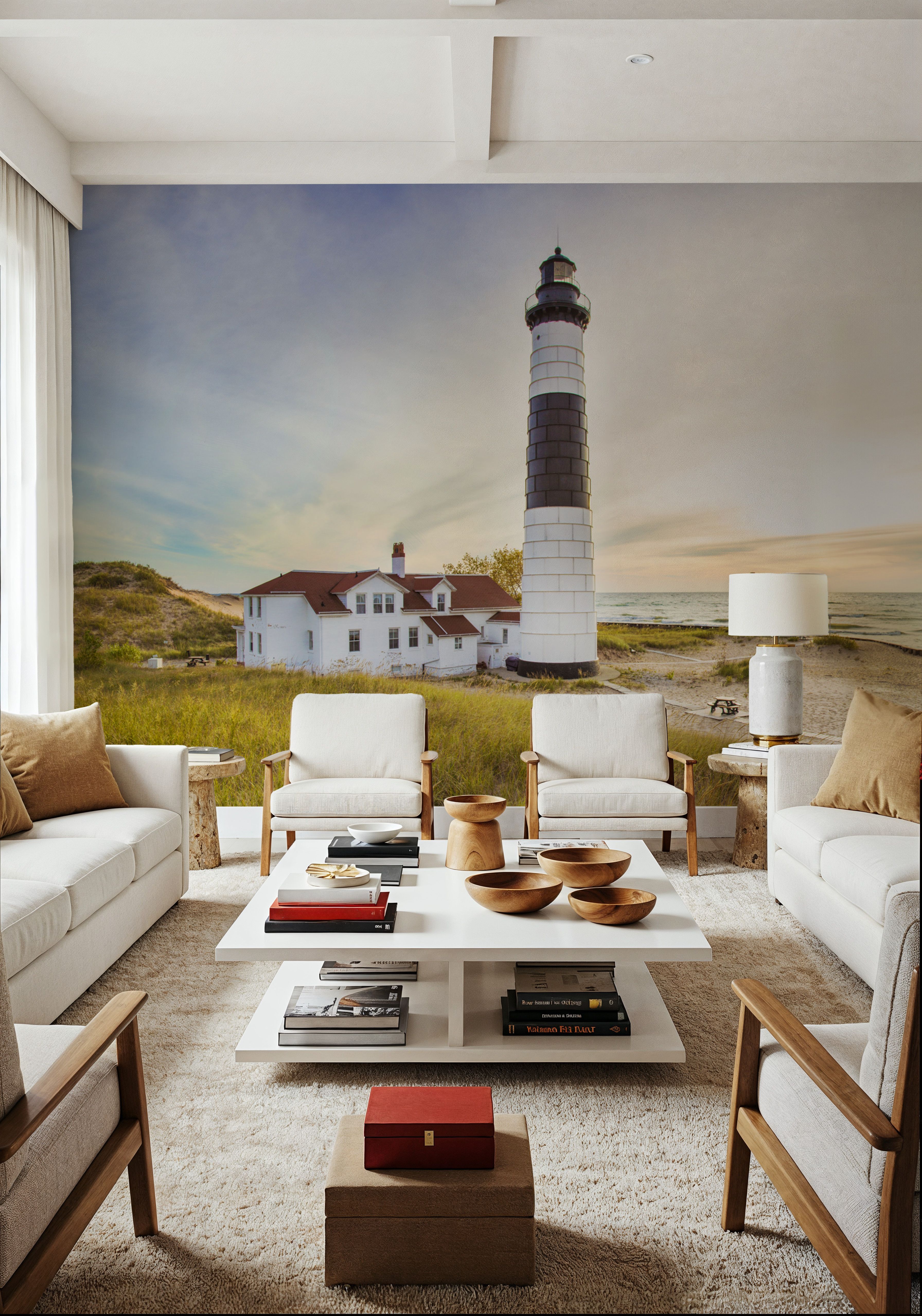 Coastal Lighthouse Beacon