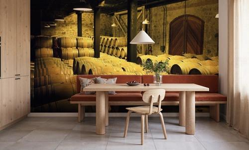 Barrels in a Cellar