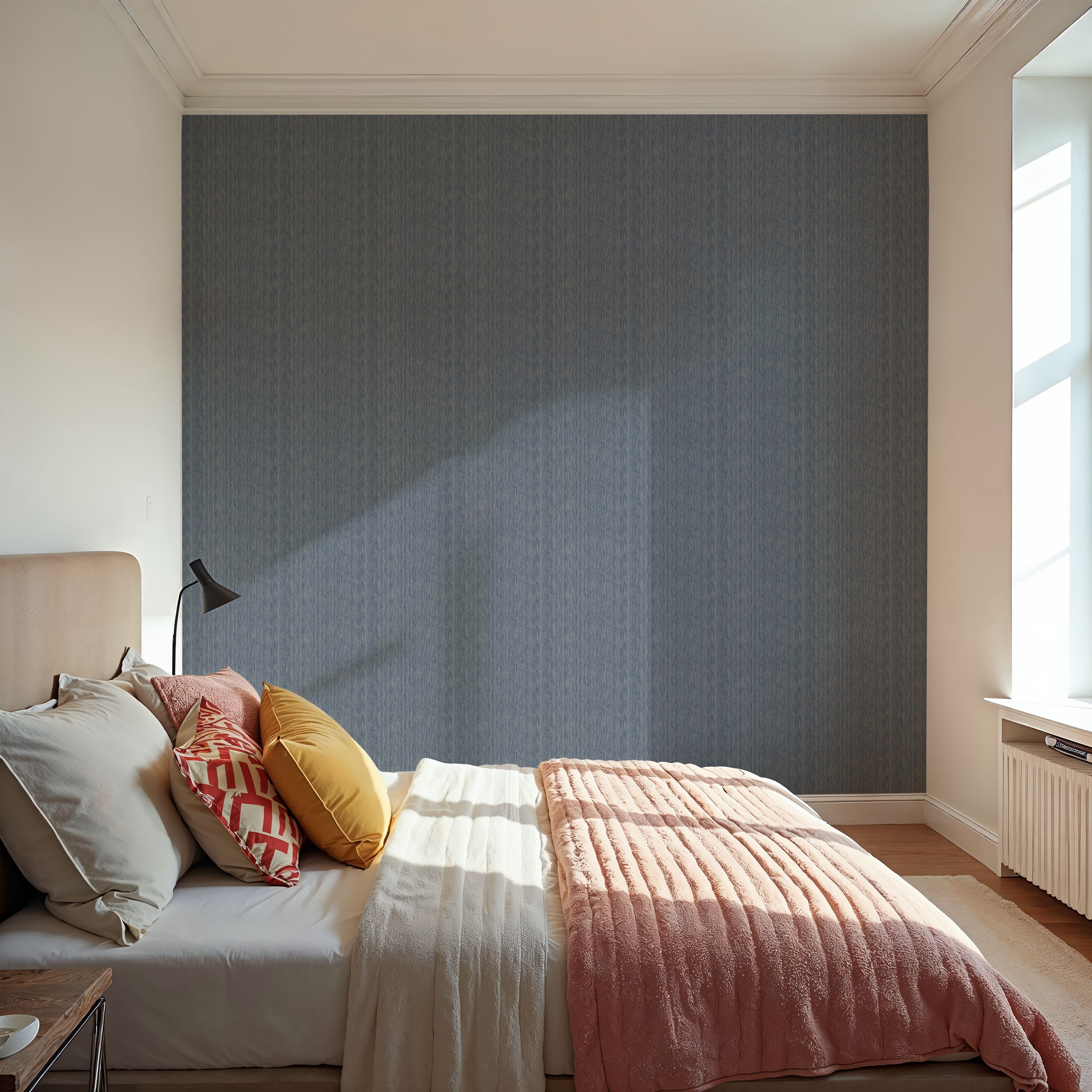 Faux Cloth Texture, Denim Blue