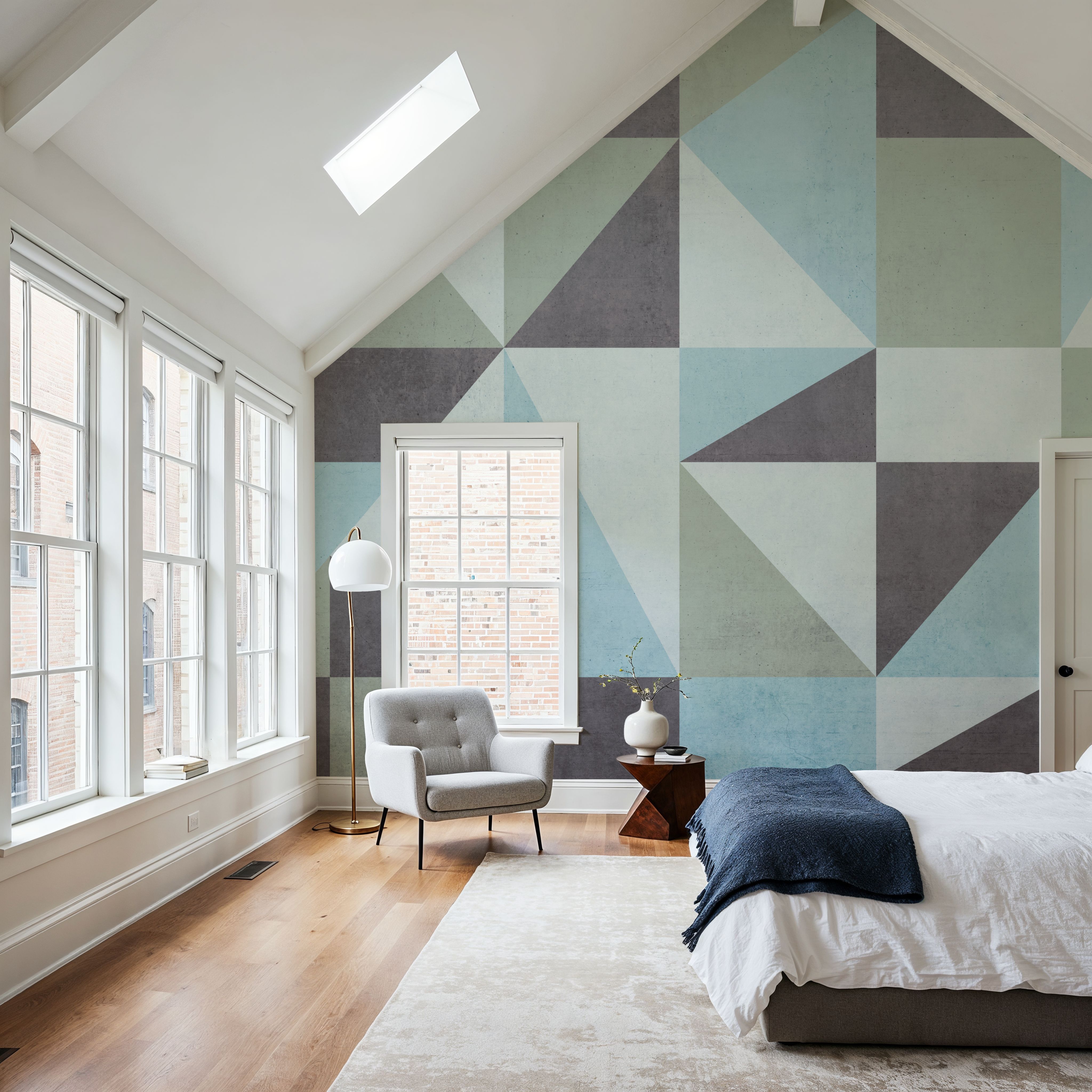 Modern Geometrics, Ice Blue