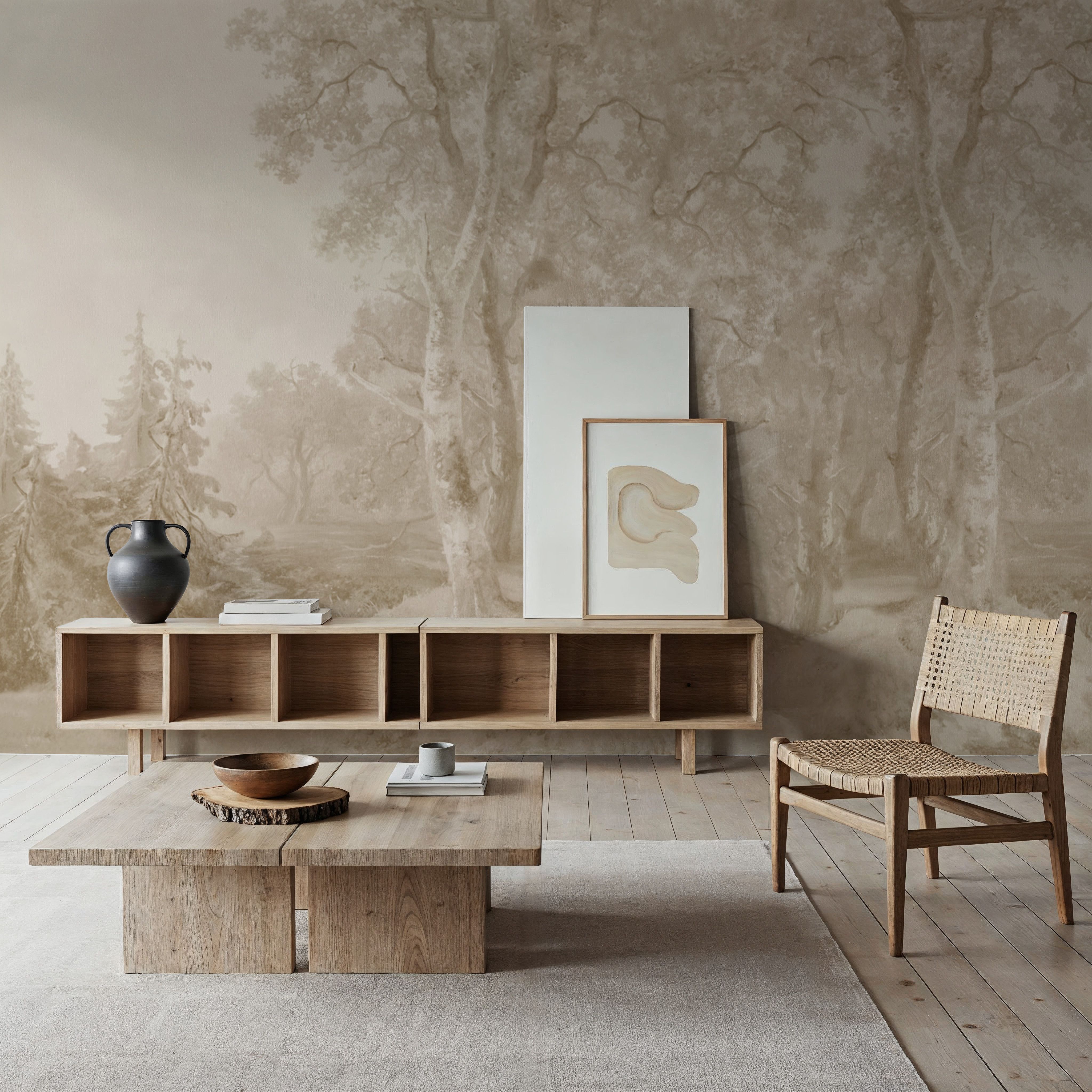 Forest Immersion Pale Beige