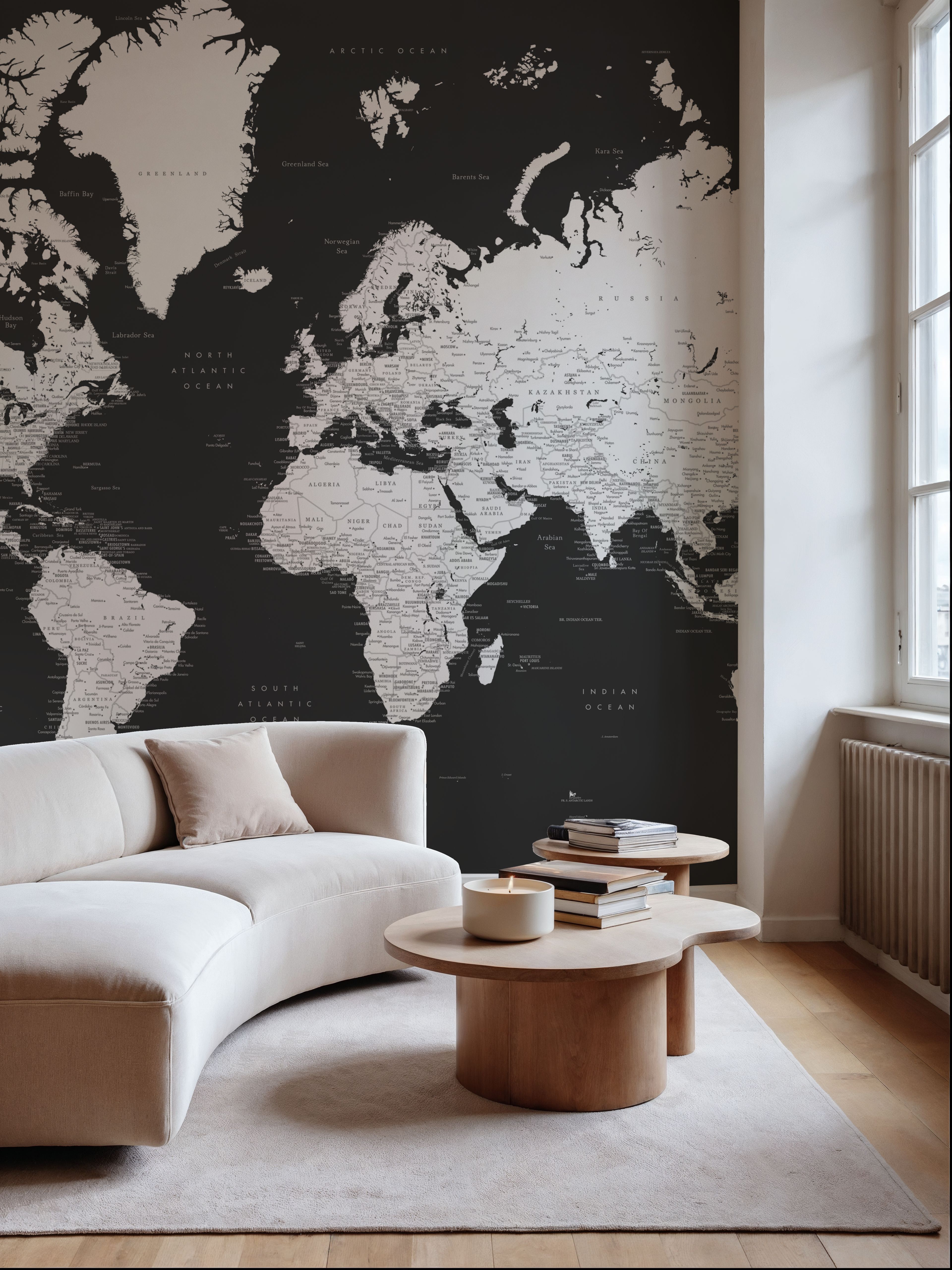 World Map Cities - Milo