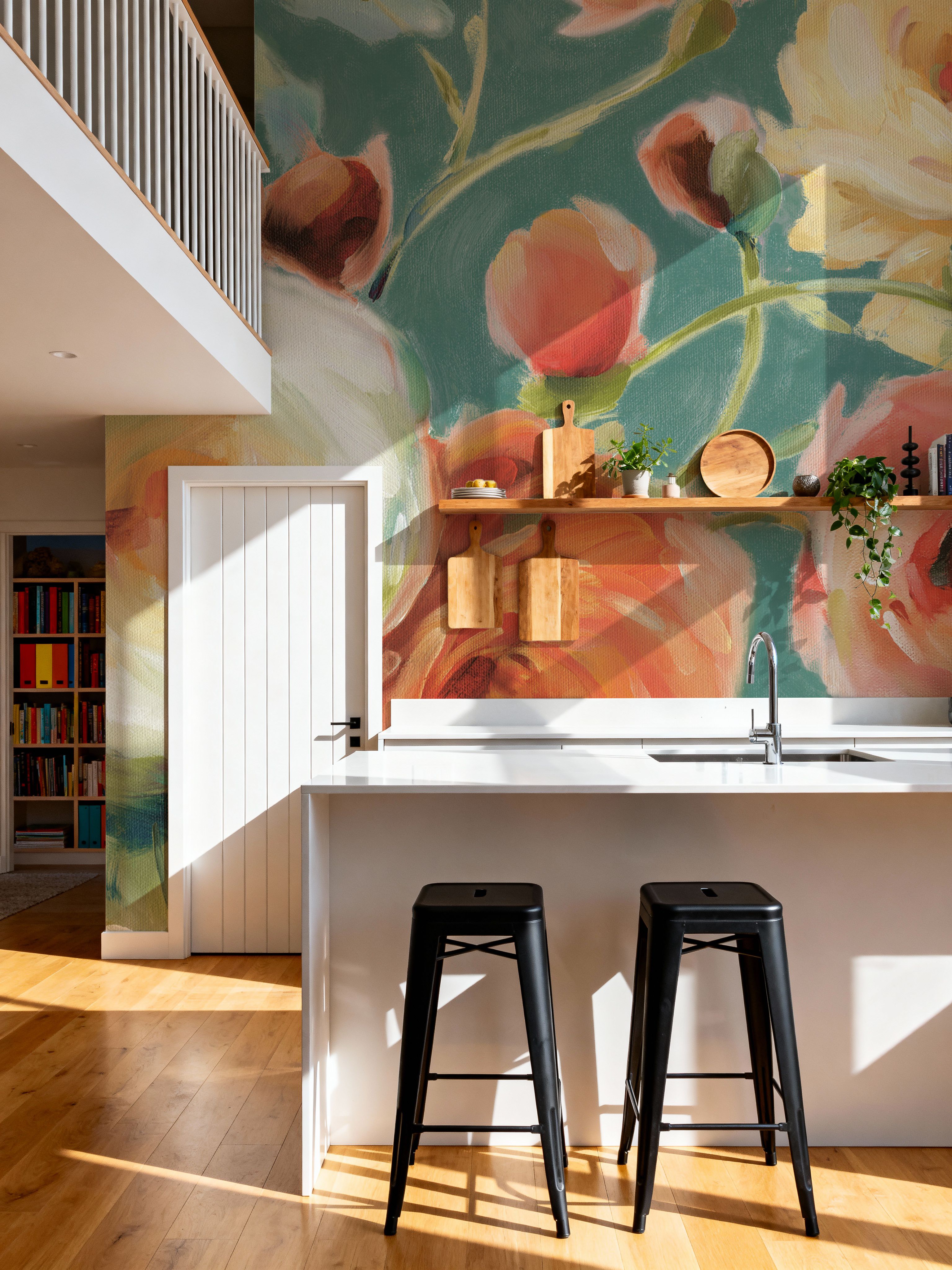 Florabundance I Autumn Teal