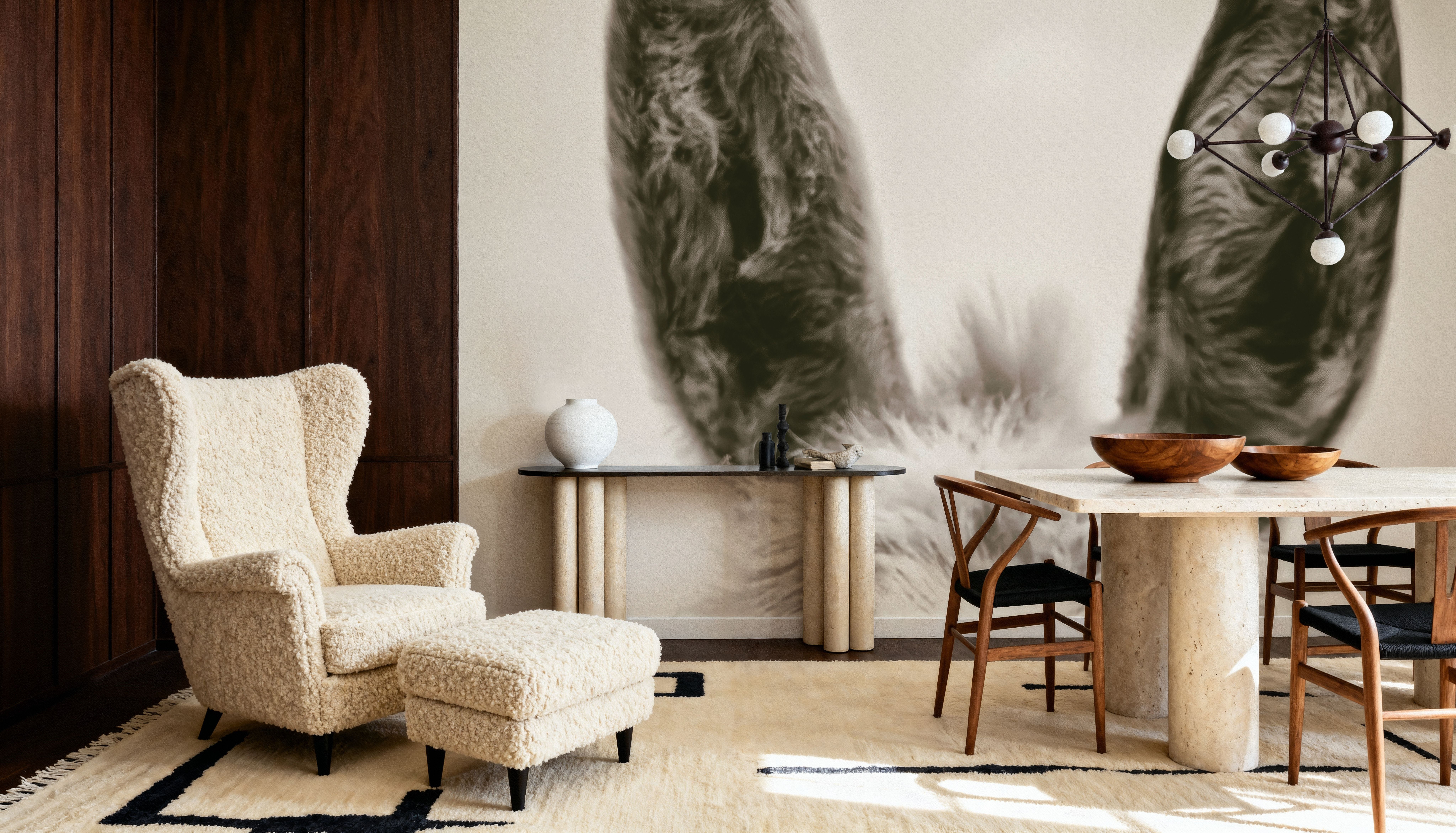 Downward Facing Donkey Sepia