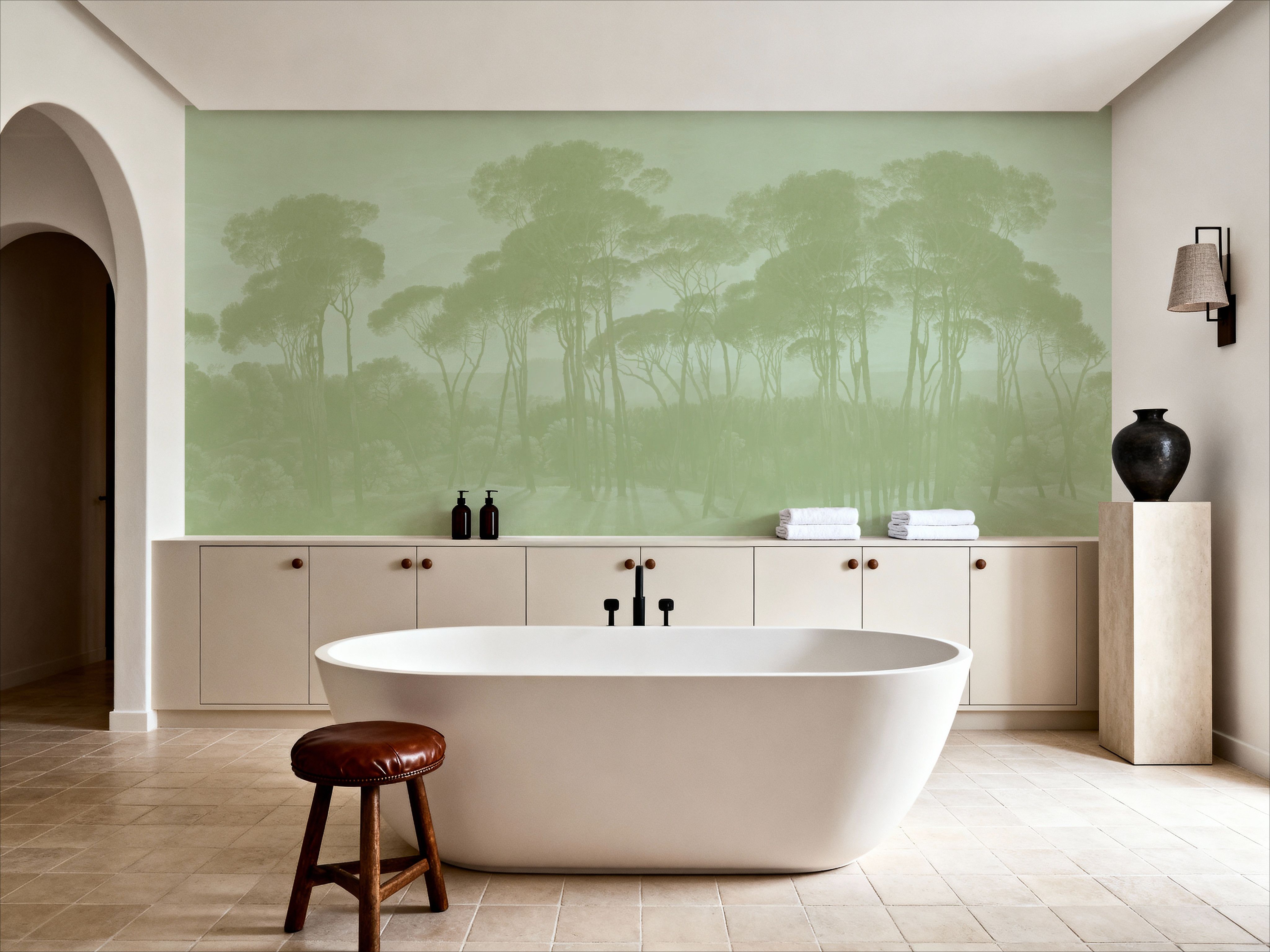 Mediterranean Pine Landscape, Pistachio