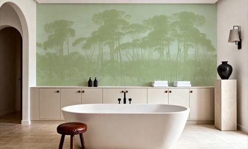 Mediterranean Pine Landscape, Pistachio