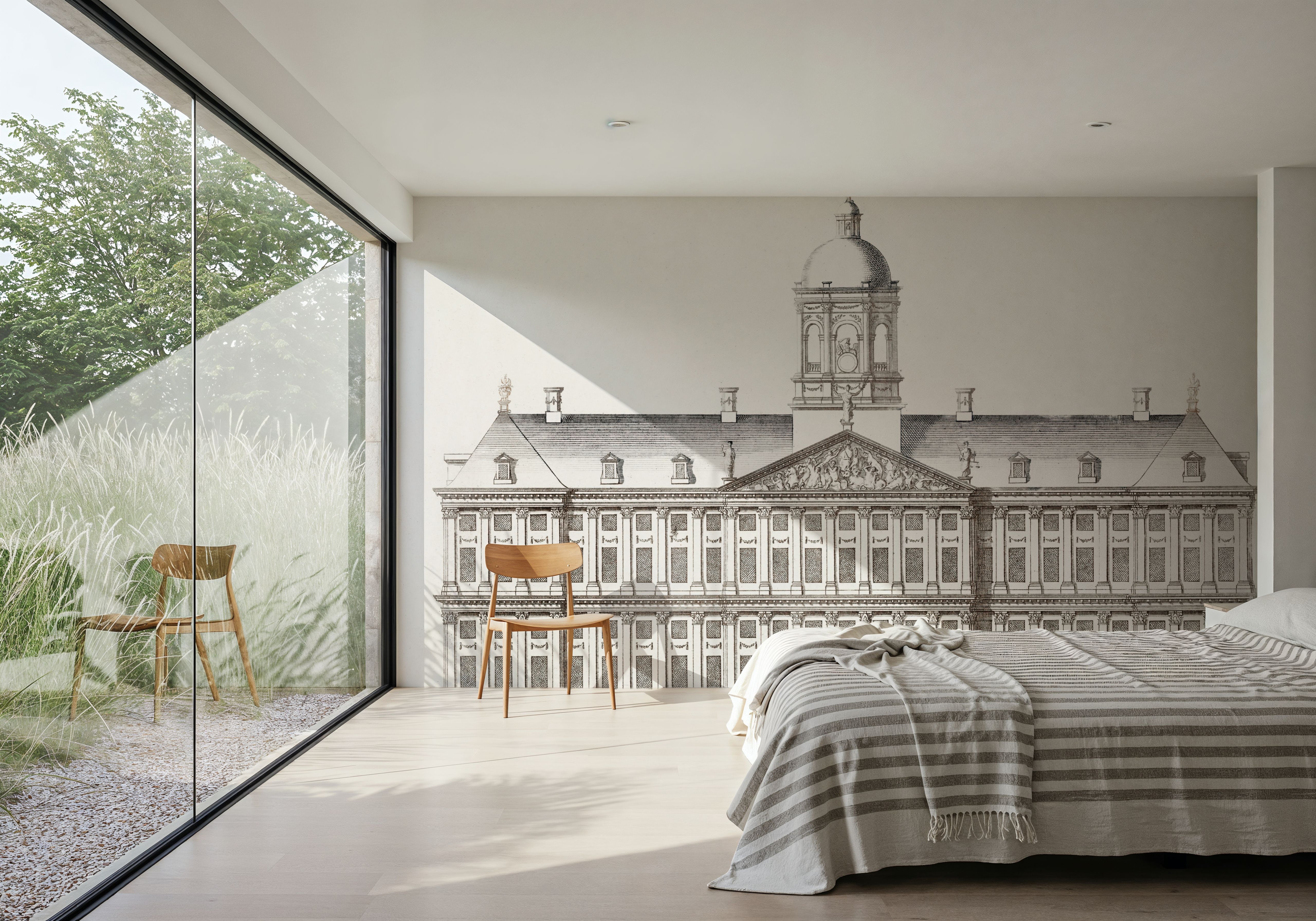 The City Hall In Amsterdam, Front