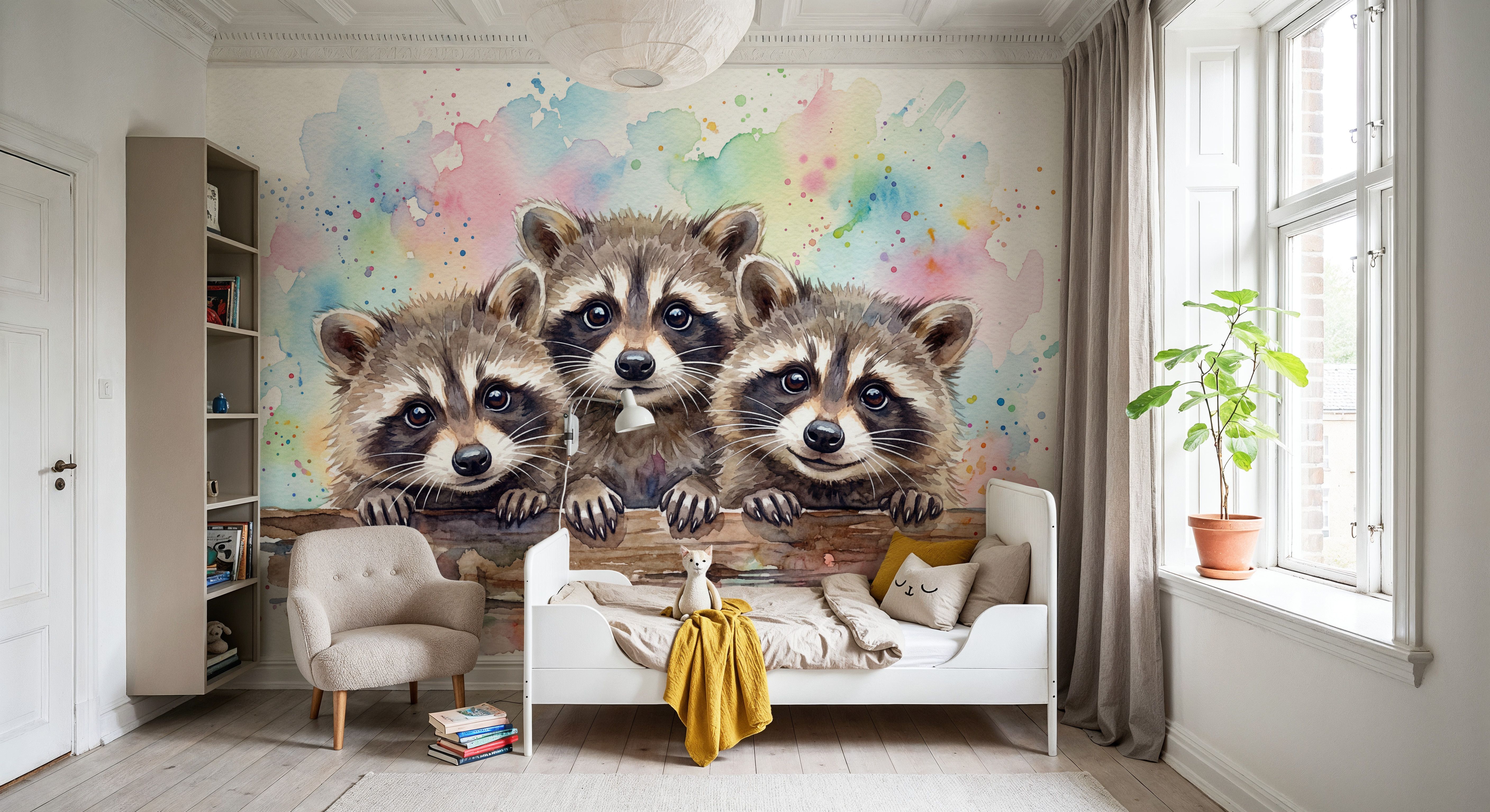 Raccoons - Cute Baby Animals Series