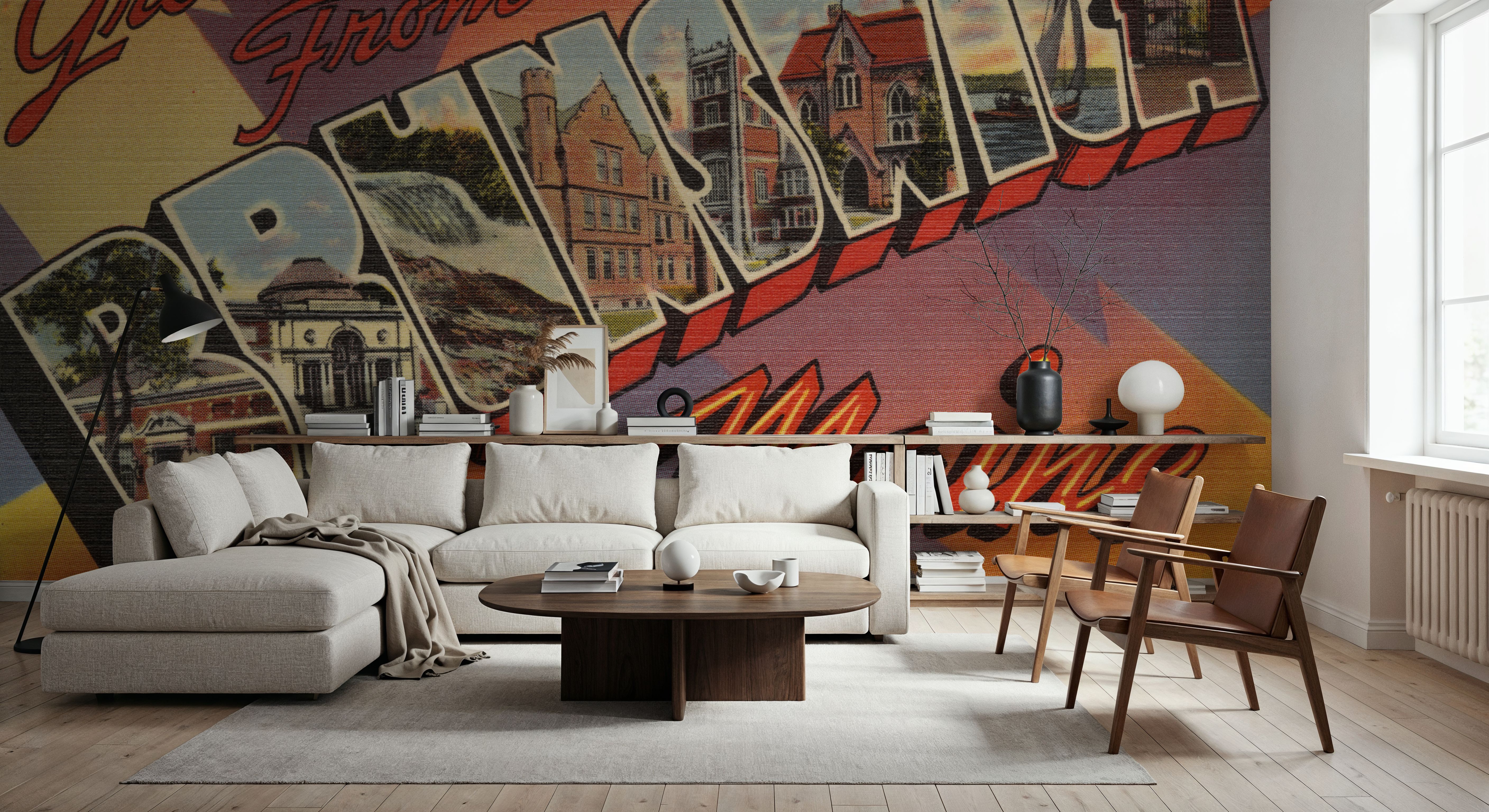 Greetings from Brunswick - Screenprint Postcard