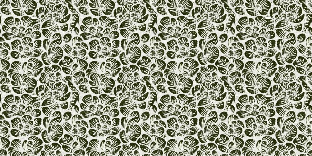 Cottege Peonies, Forest Green