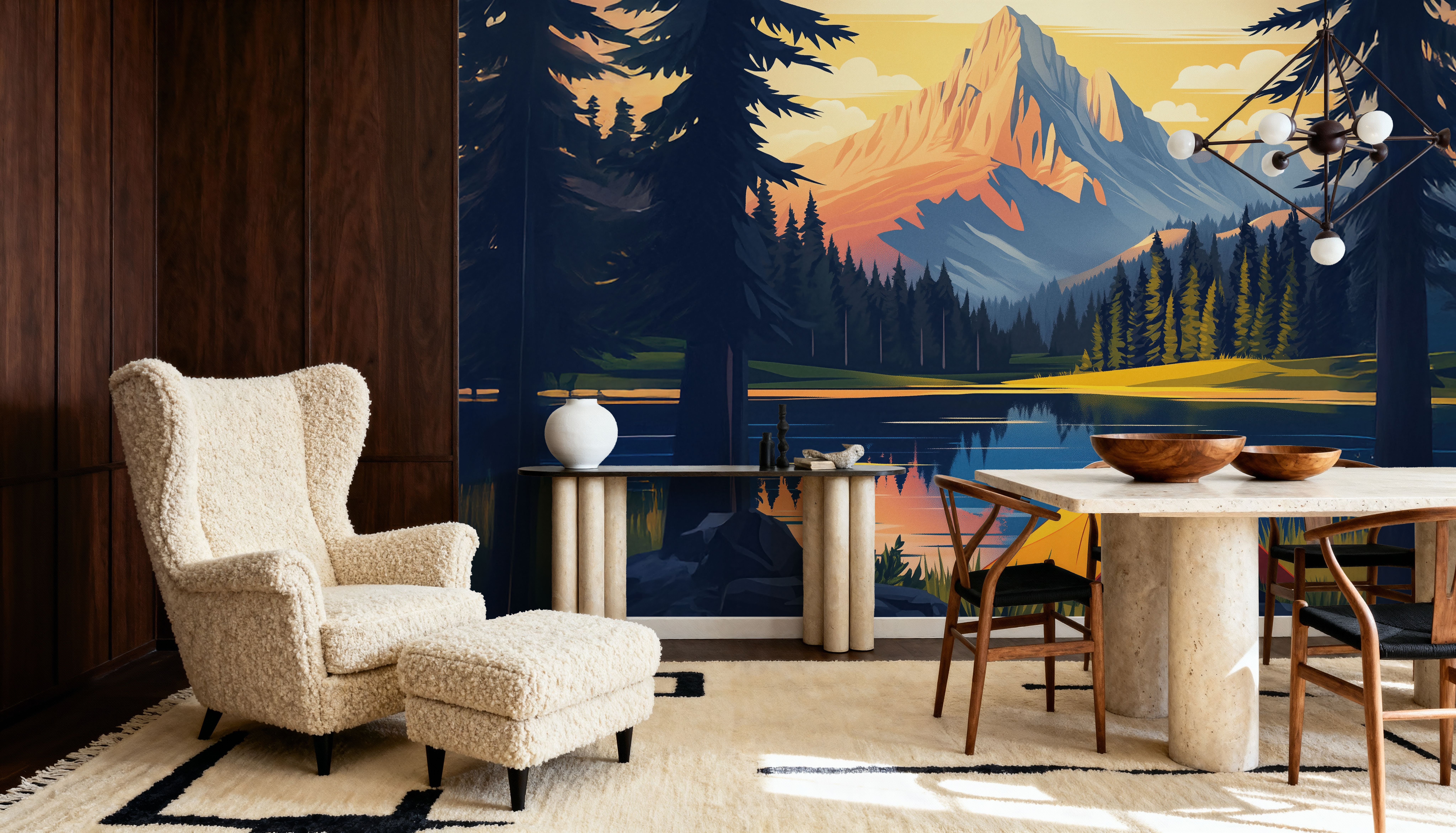 Travel Banff in Fall, Wallpaper