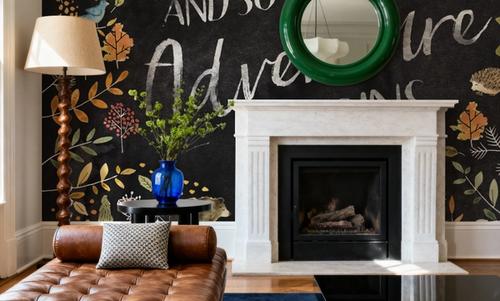 Woodland Whimsy I Black
