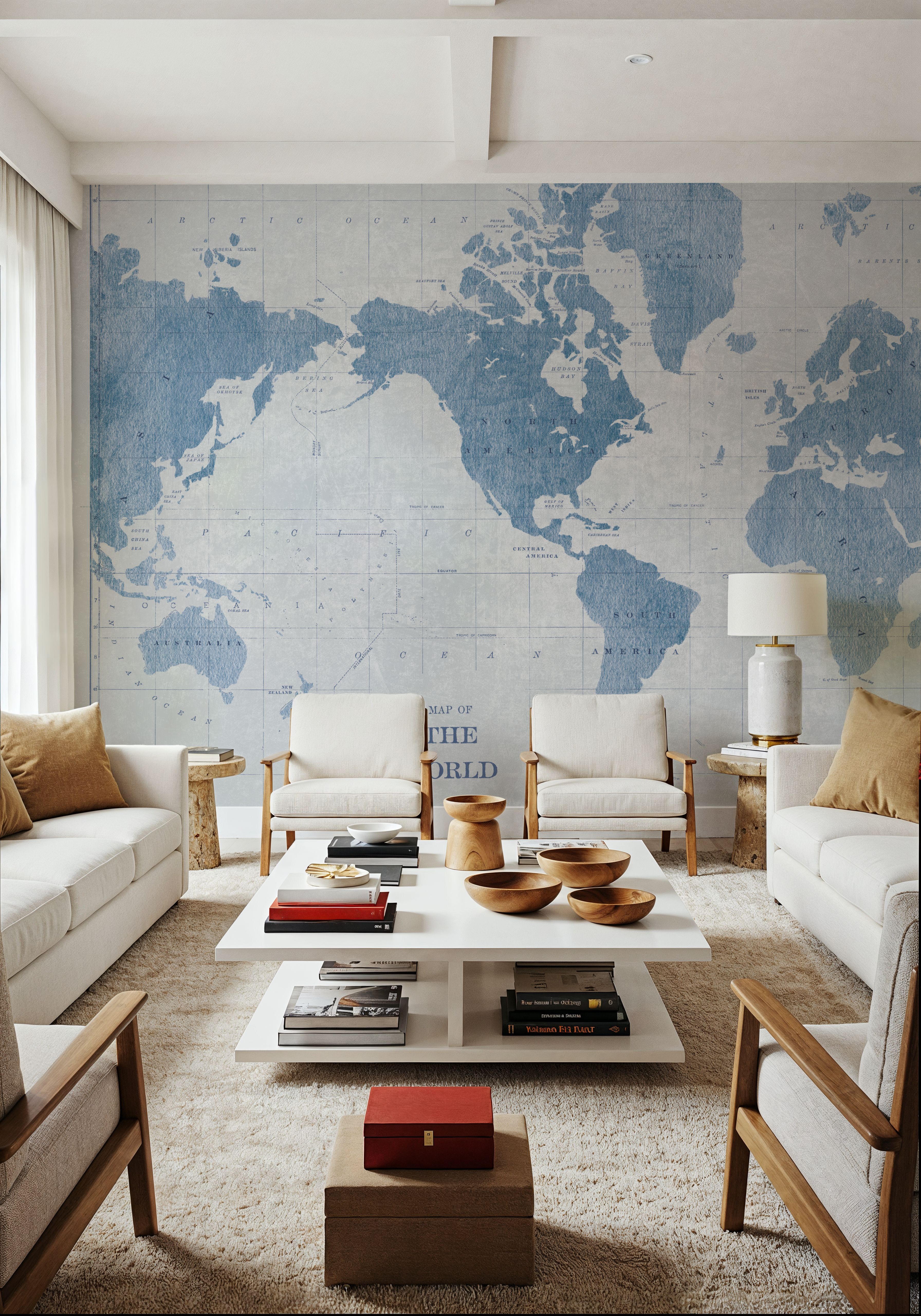 Blueprint World Map
