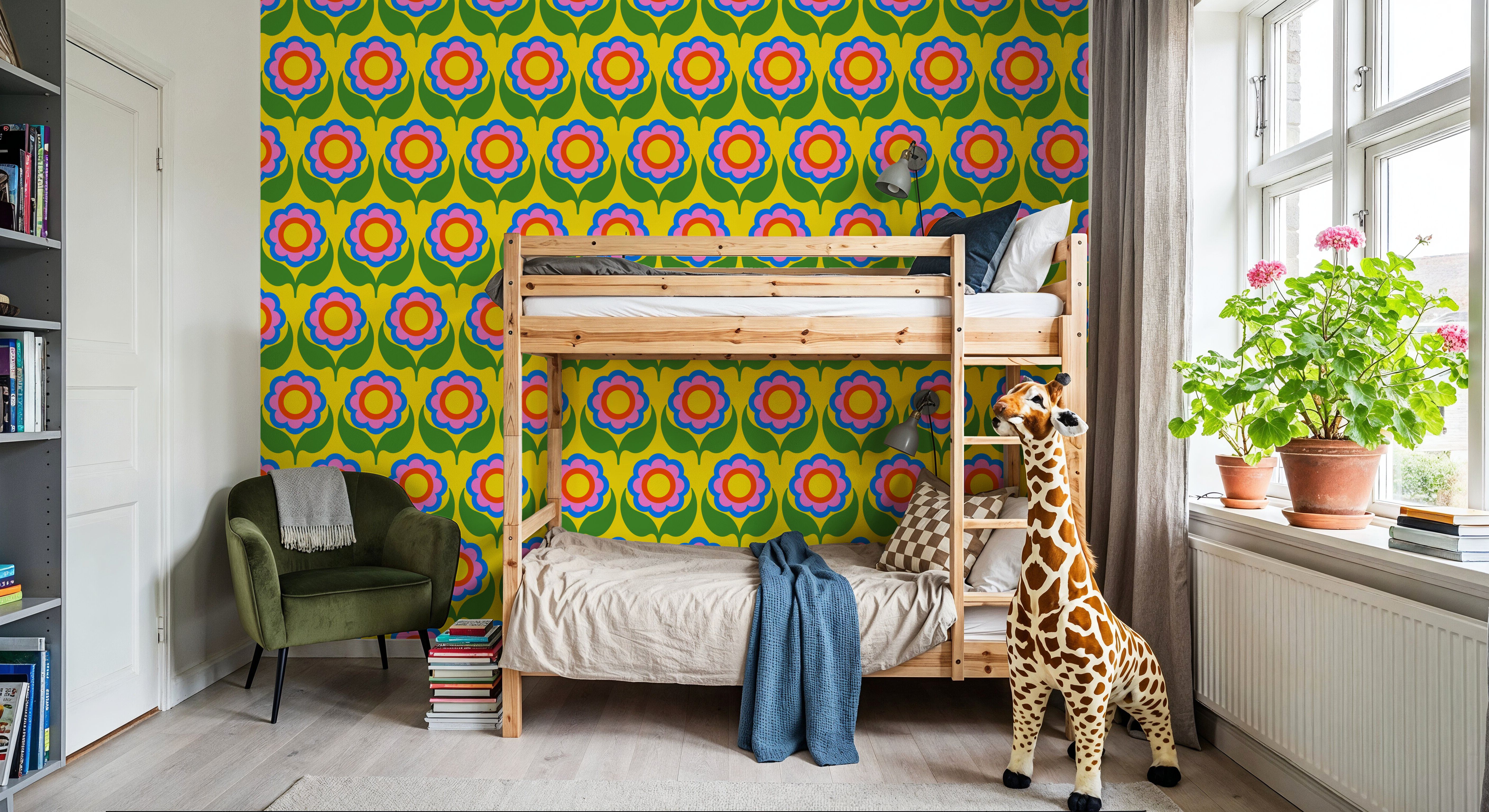 70's Fun Flowers, Pop