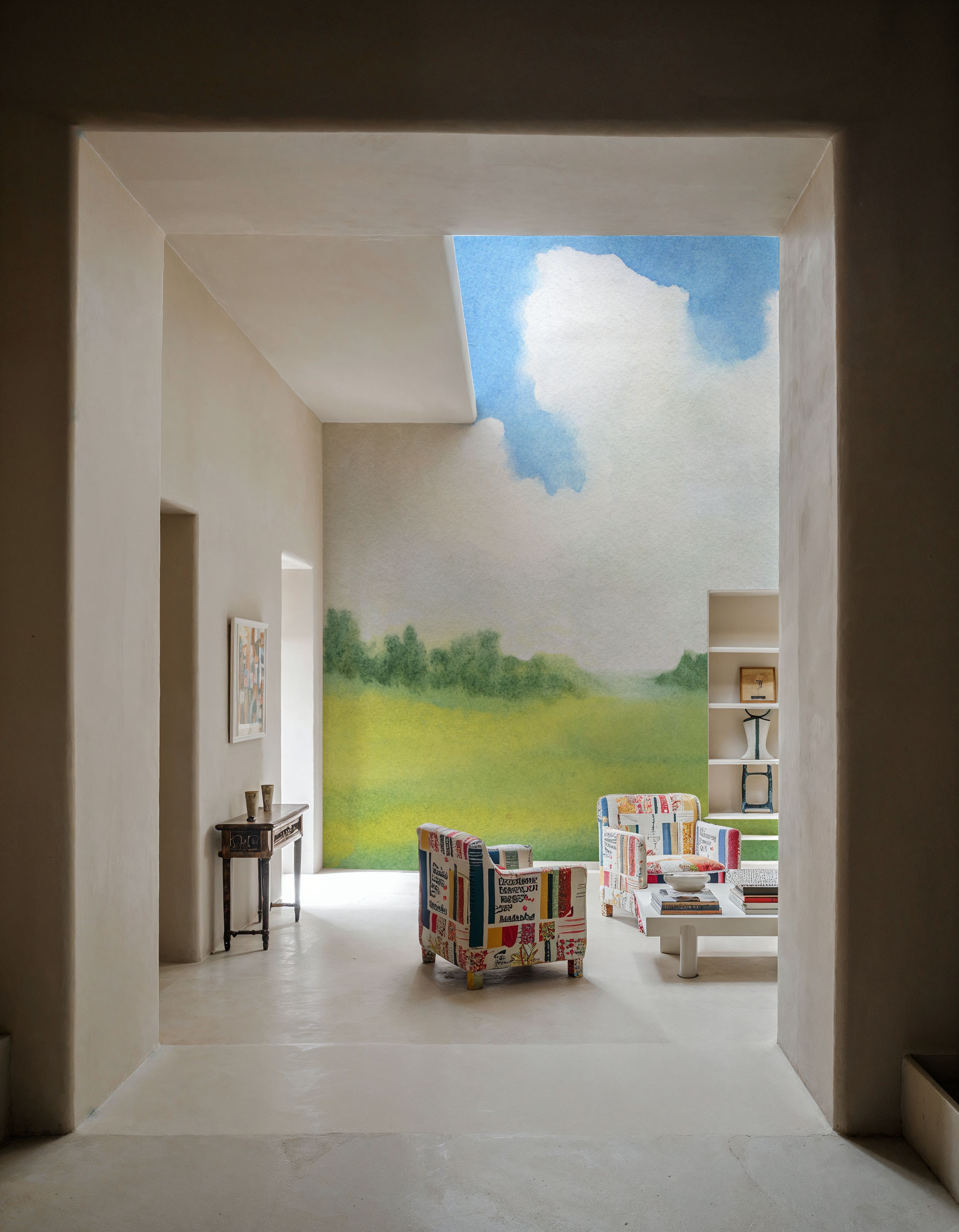 Contryside Landscape Painting