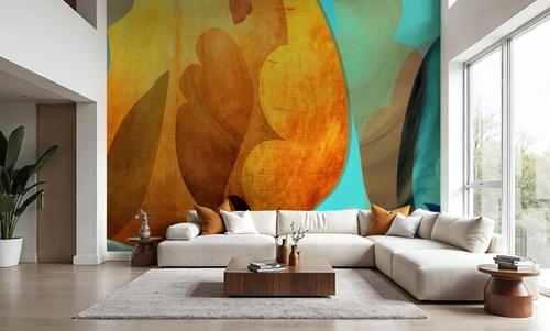 Abstract Fun, Turquoise