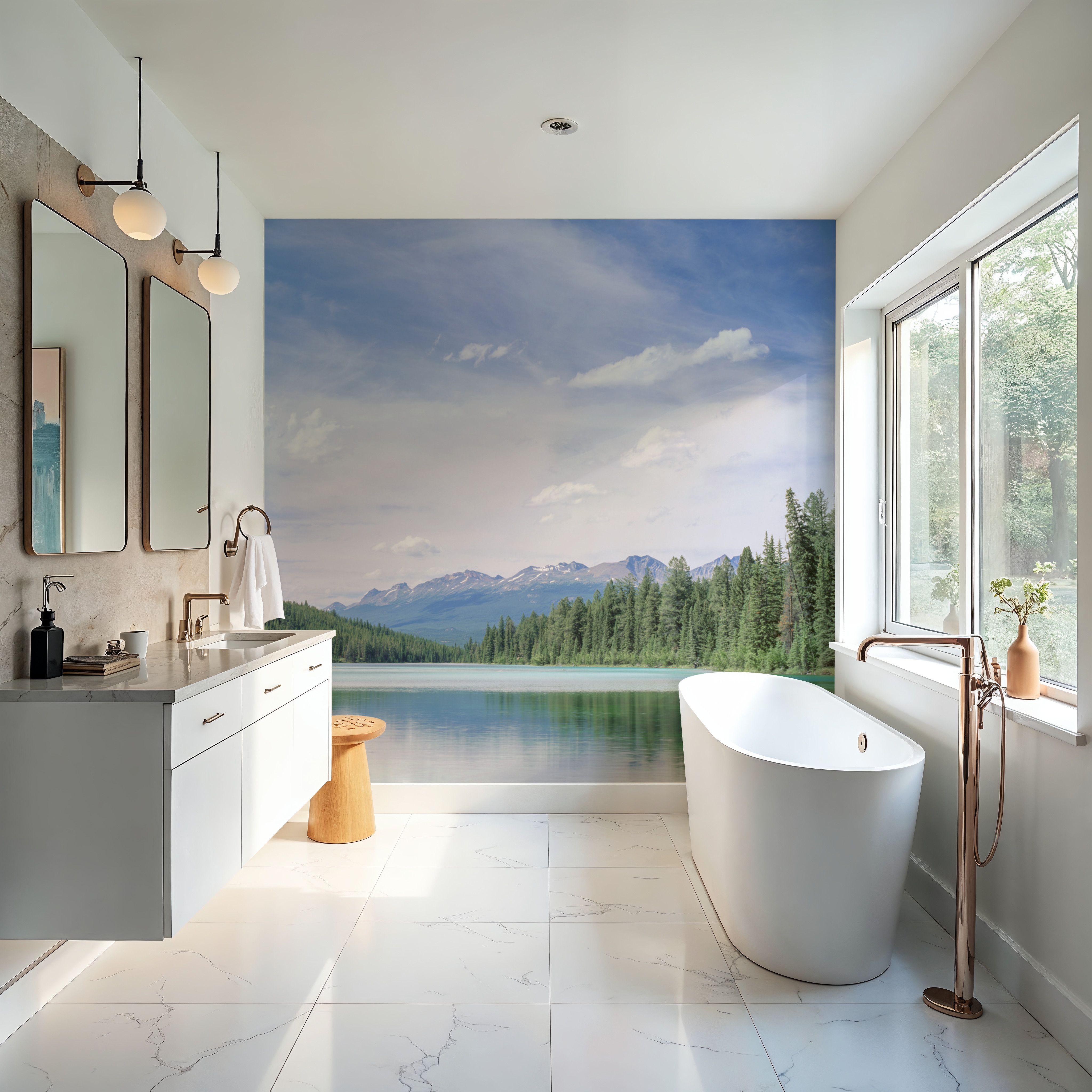 Mountain Mirror Lake