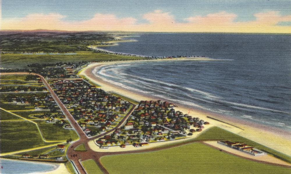 Greetings from the Beach - Screenprint Postcard