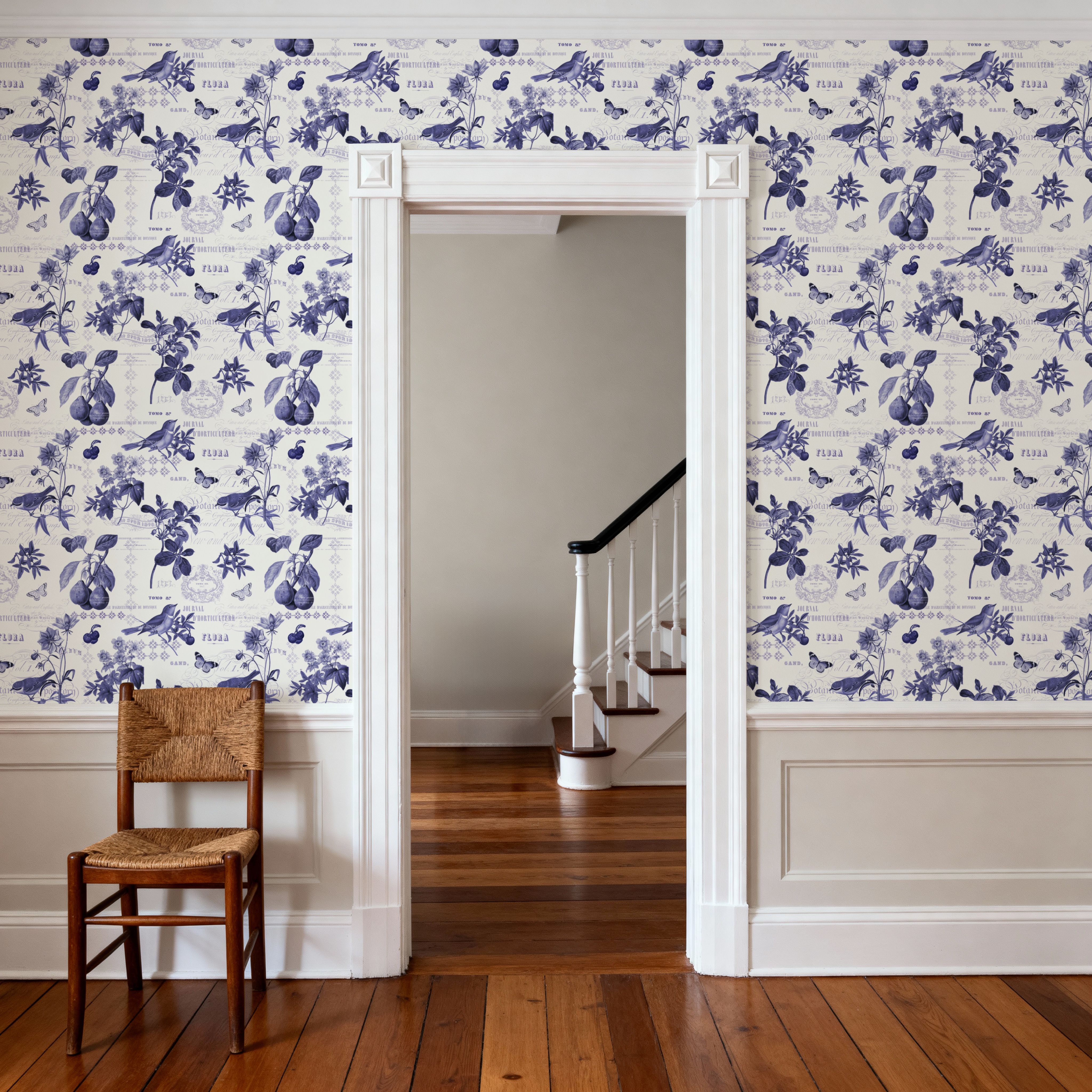 Botanical Postcard White