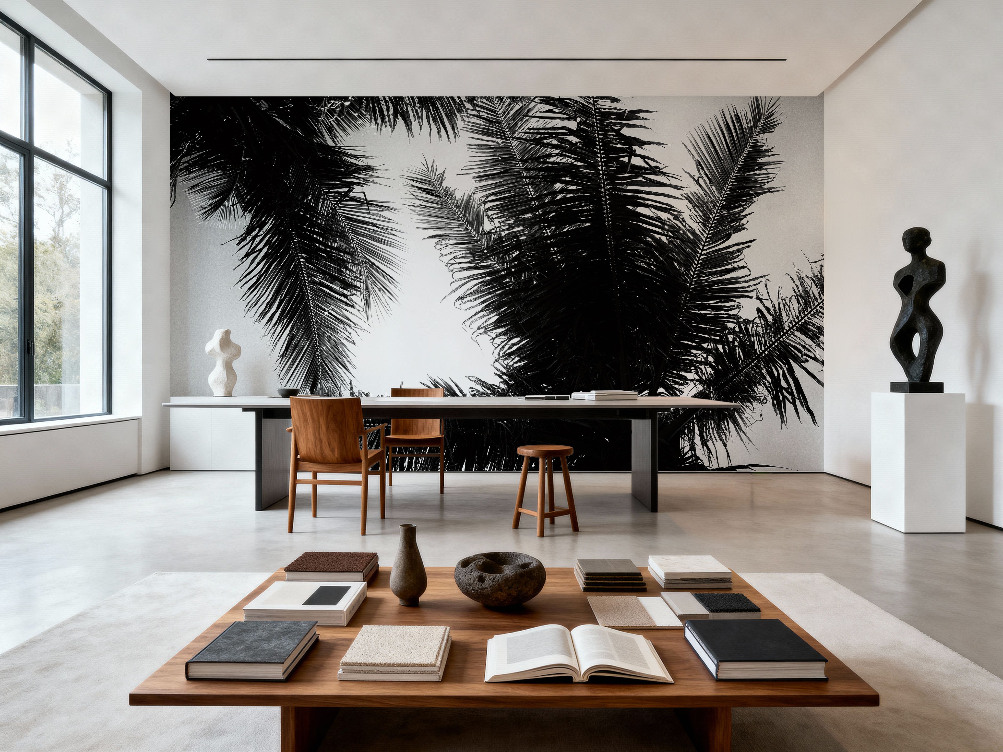 Palm Tree Looking Up I