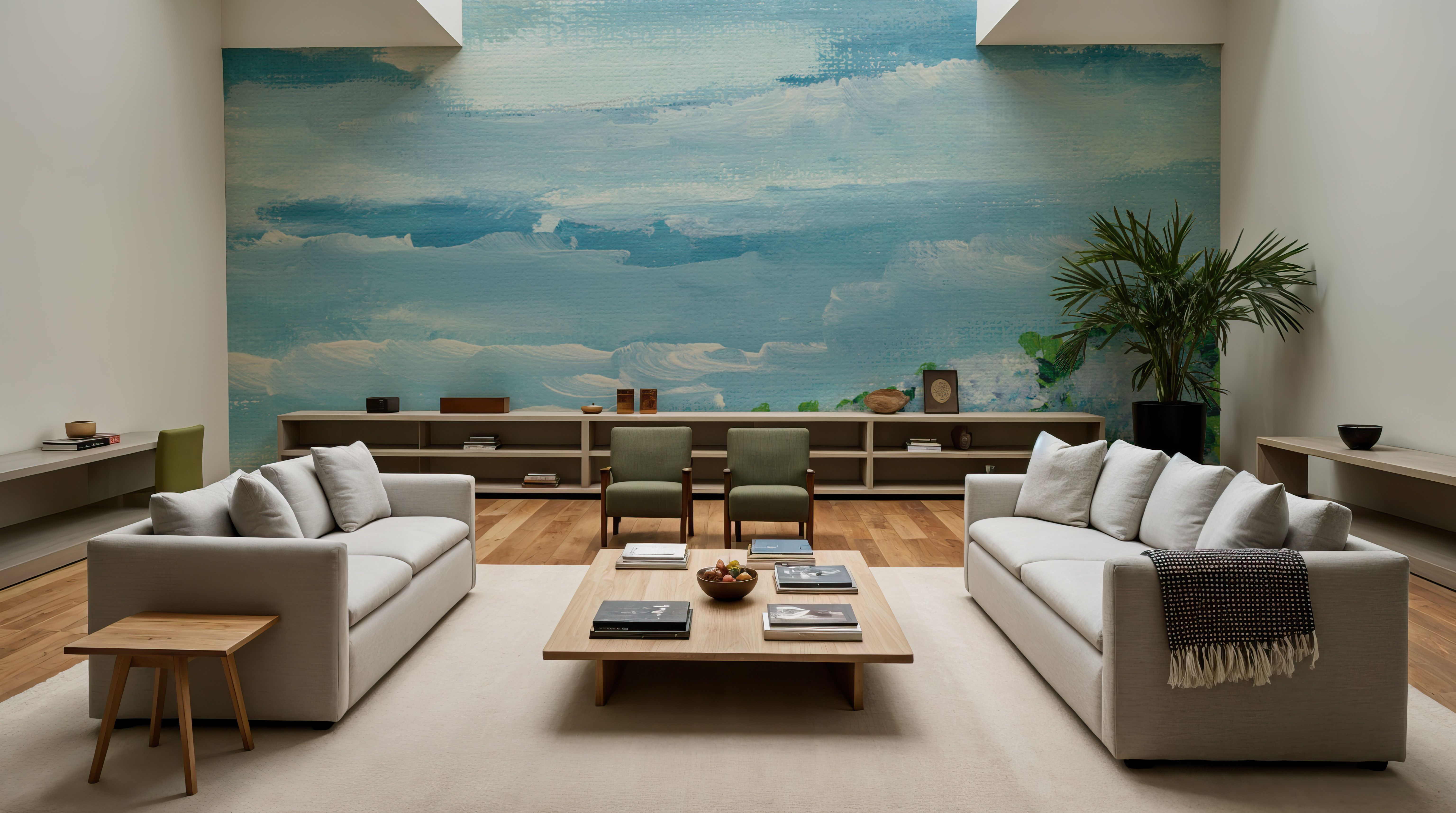 Where Sea Meets Bloom ll, Papel de parede