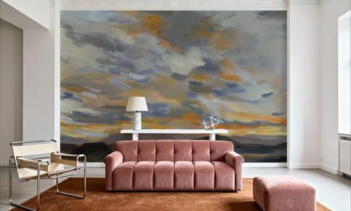 High Desert Sky I Navy