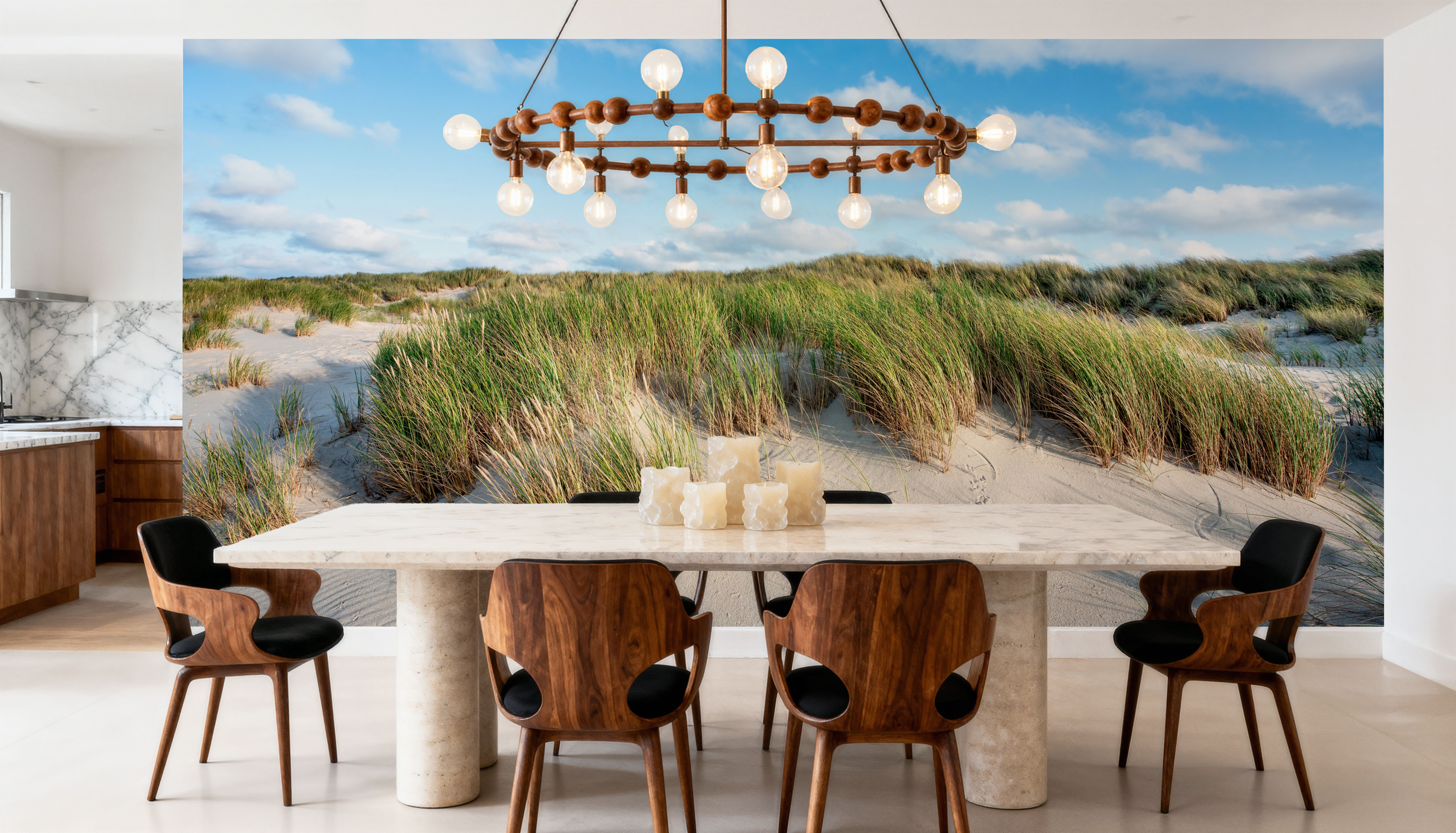 Beach Dunes, Papel pintado