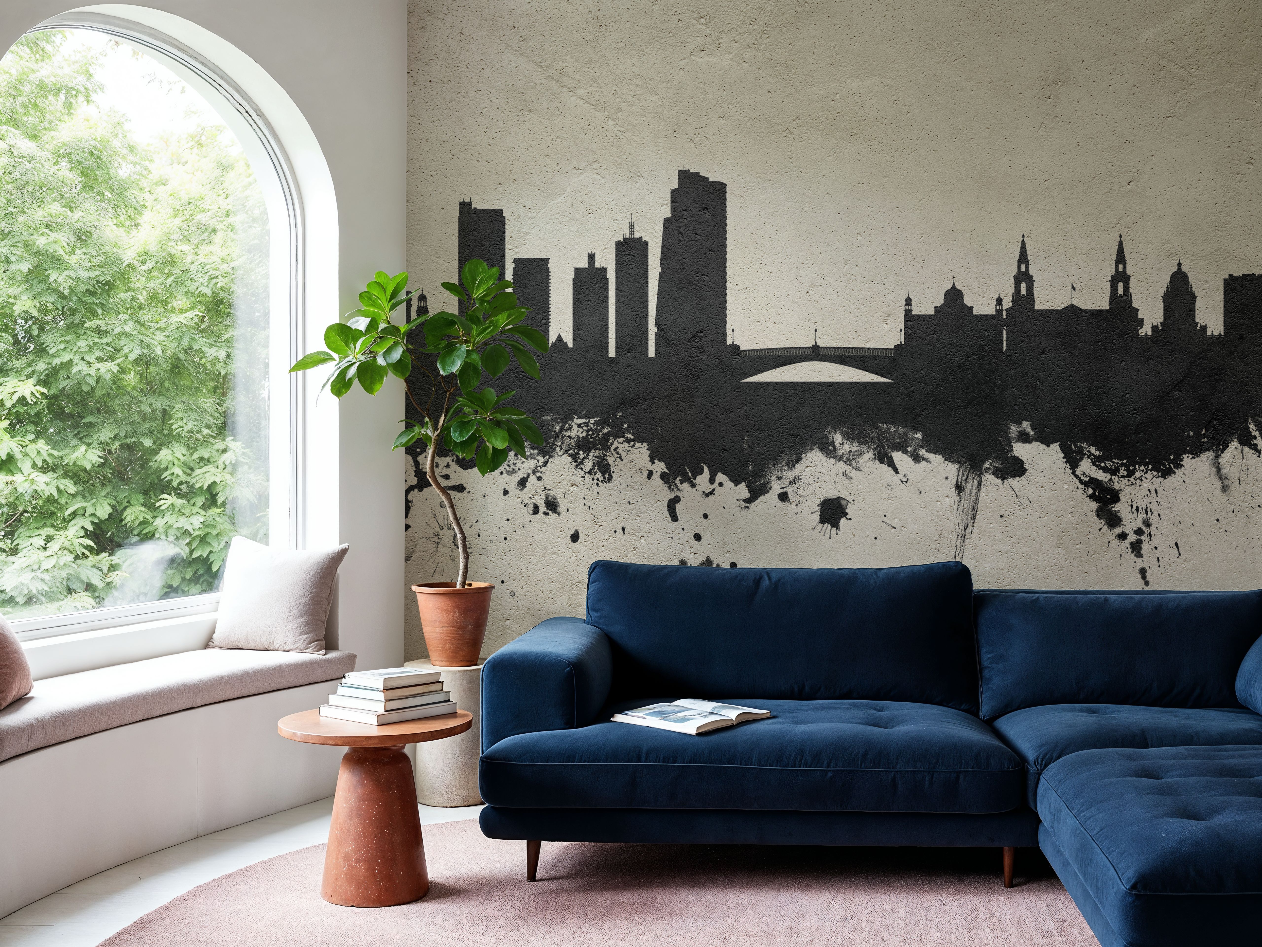 Leeds England Skyline Concrete