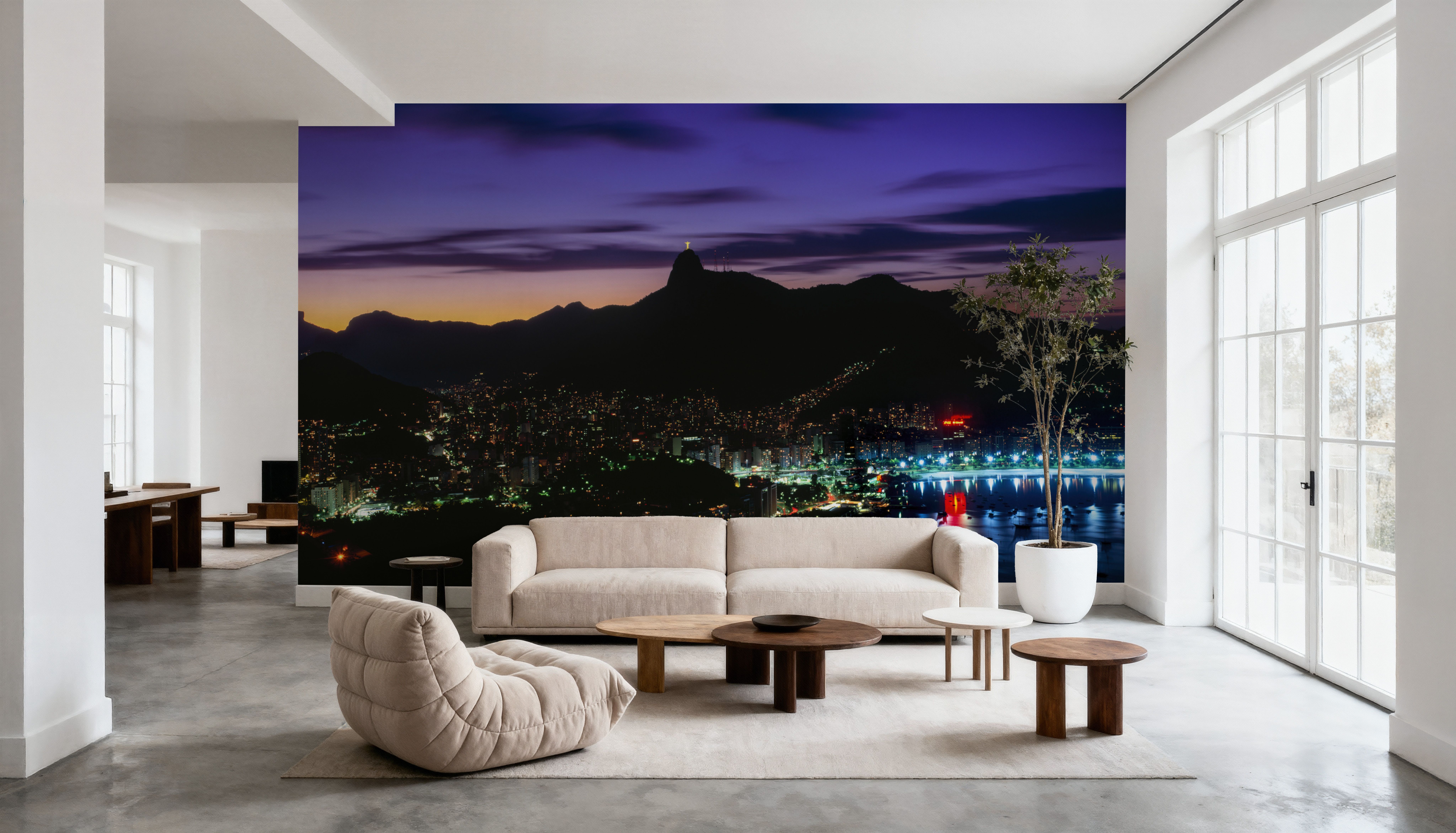 Rio Twilight Harbor, Wallpaper