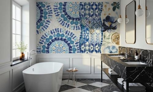 Indigo Splashes