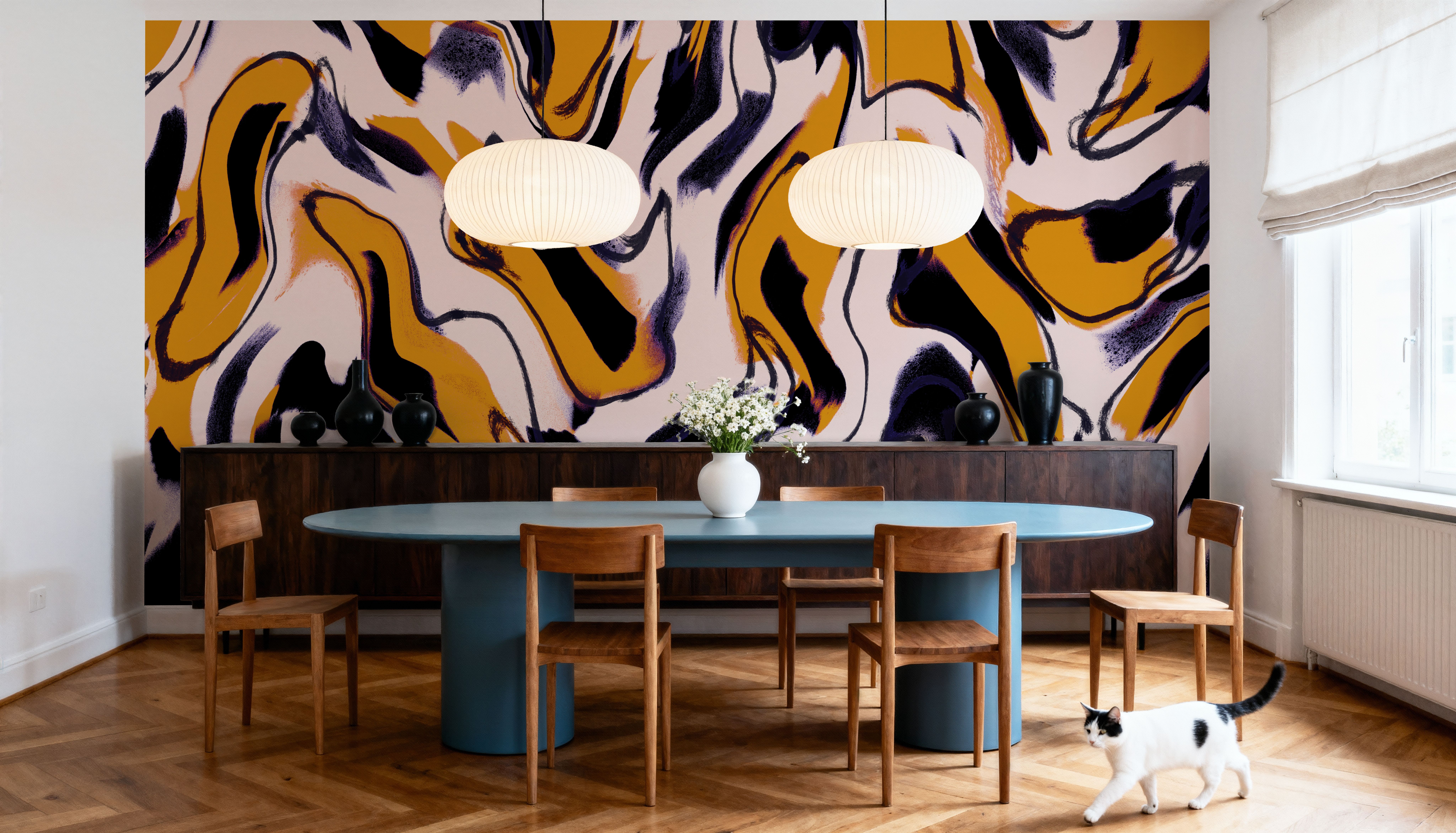 Liquid Yellow Pattern