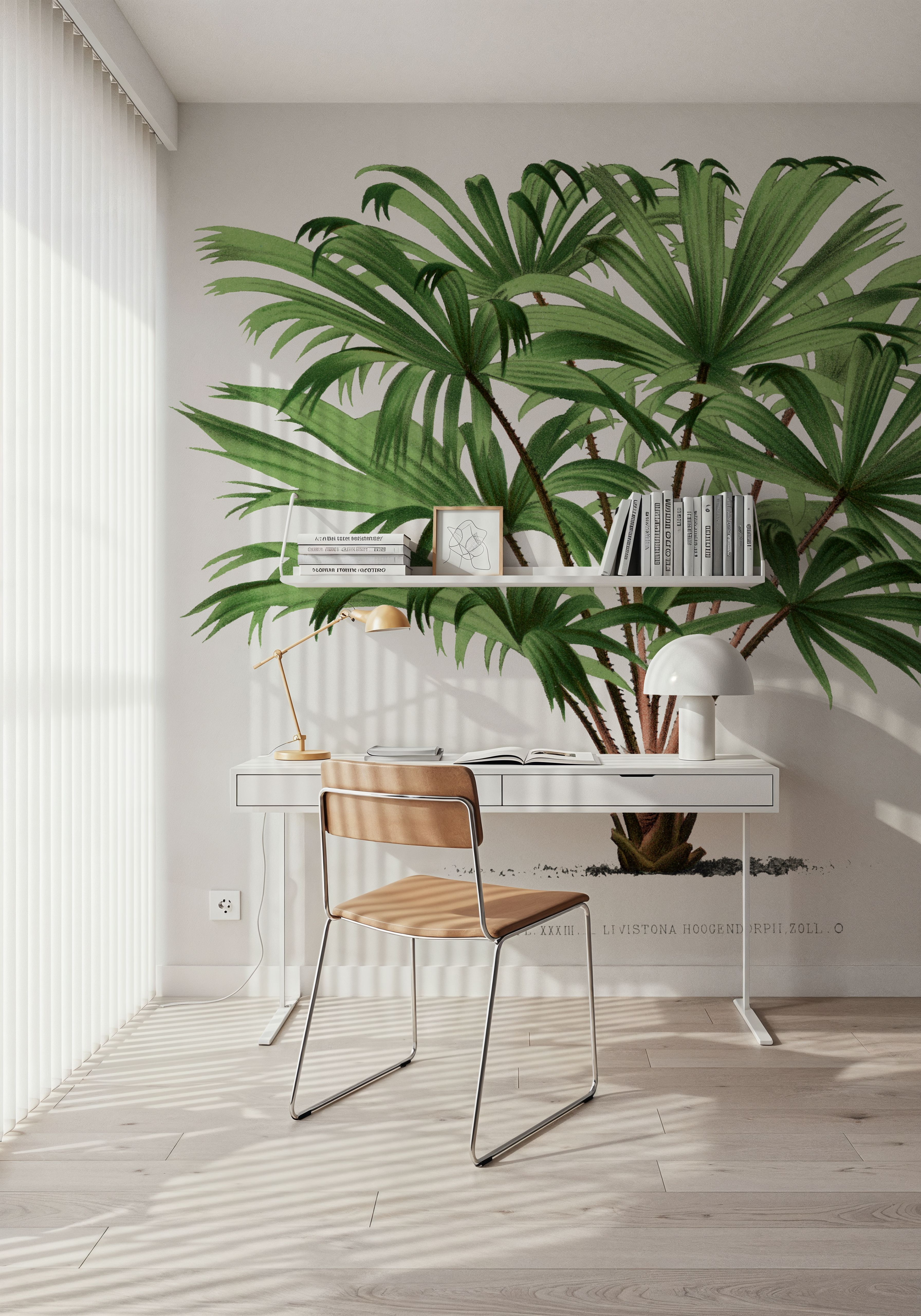Vintage Palm Tree III