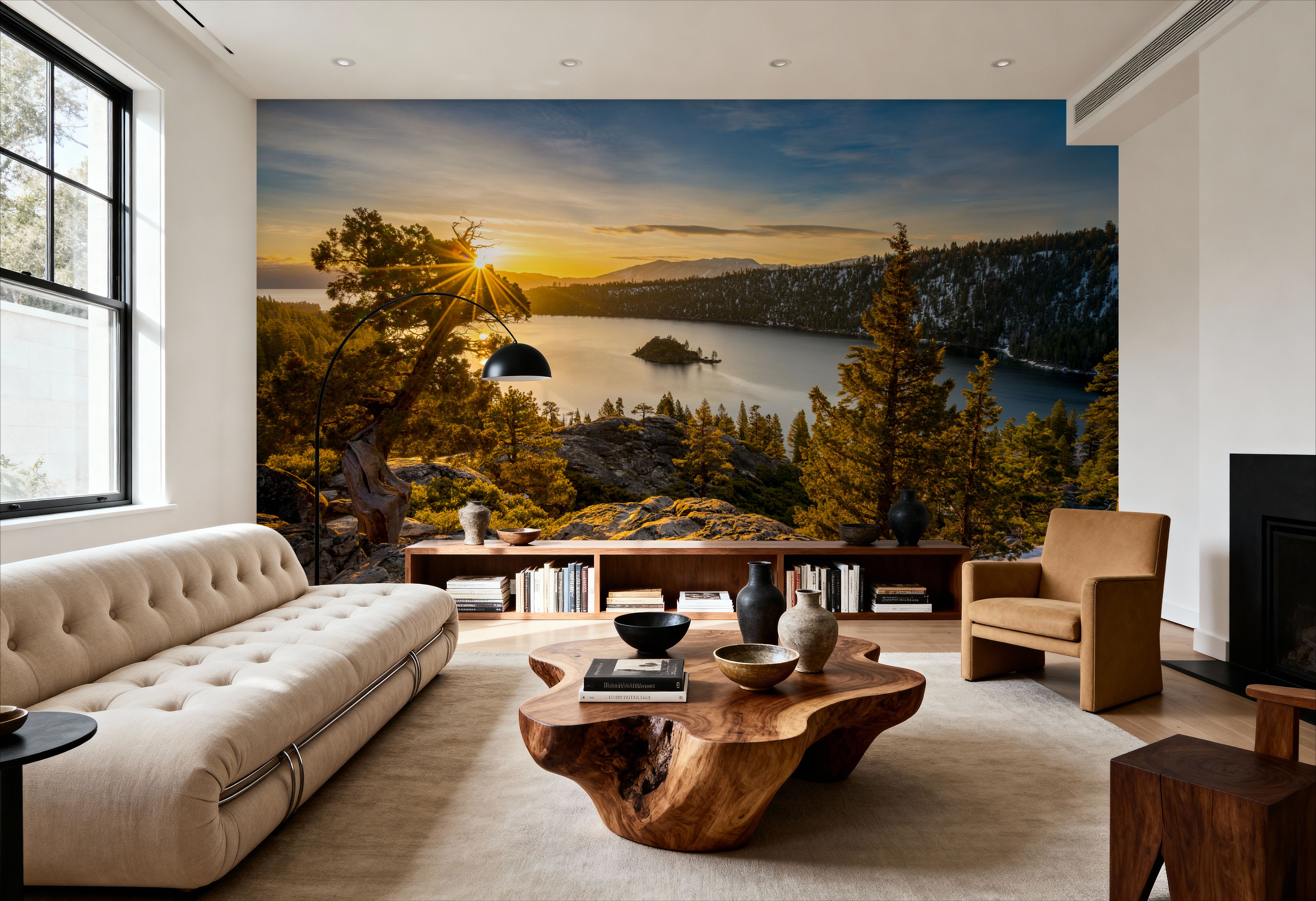 Tahoe Sunrise, Papier peint