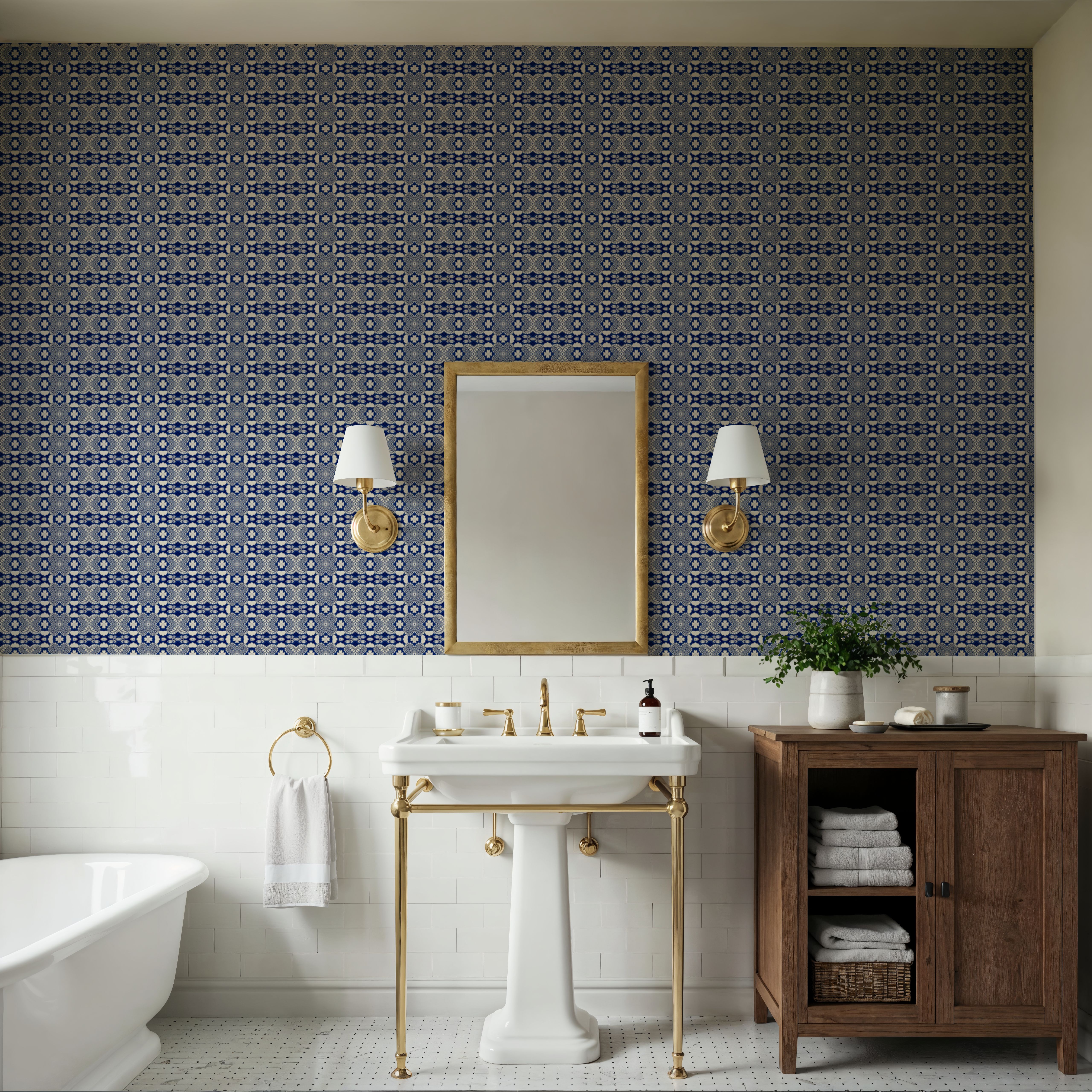 Nara Mirrored Flowers