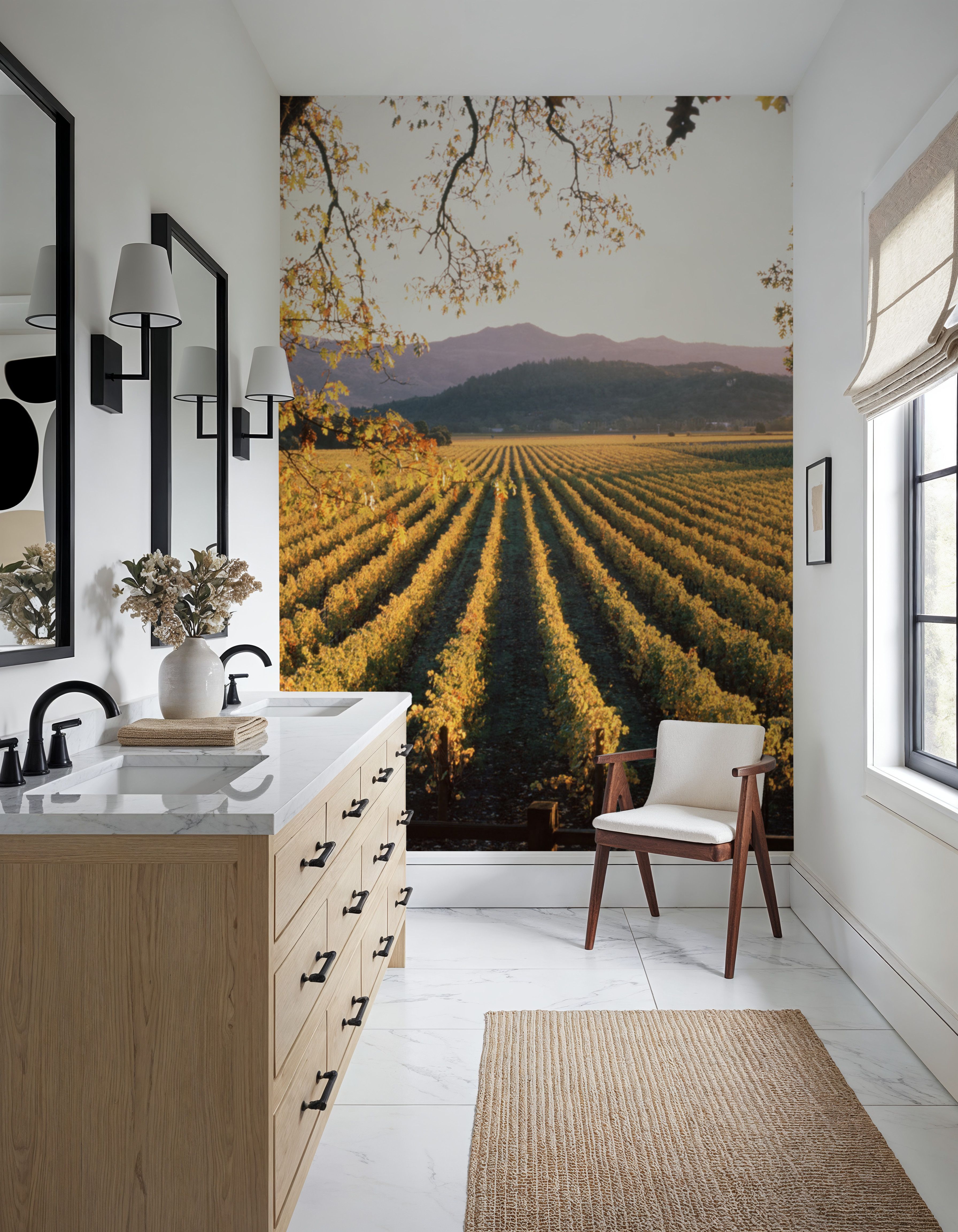 Far Niente Winery Beams