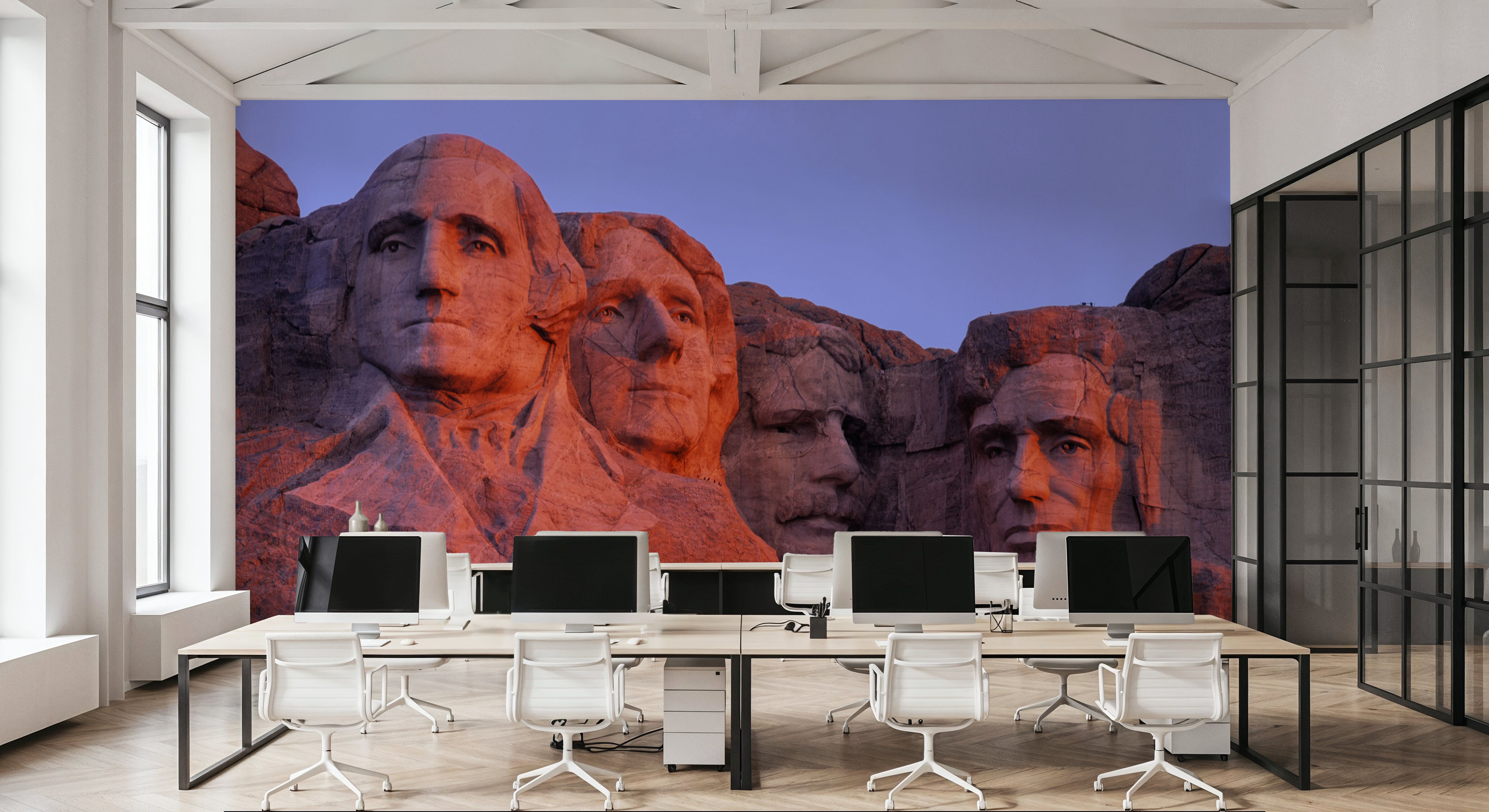 Mount Rushmore at Sunset