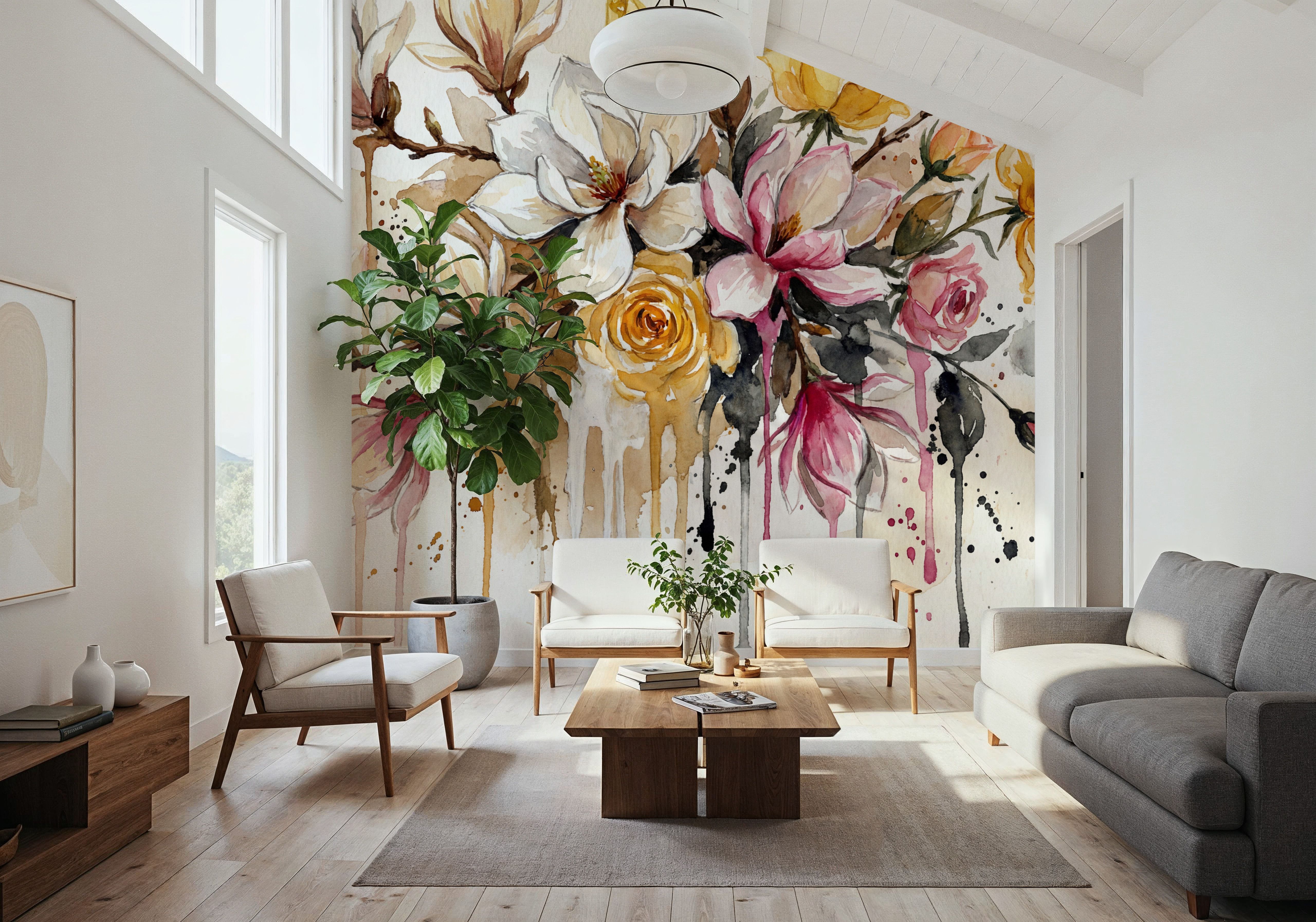 Spring Bouquet II - Watercolor Flower Series