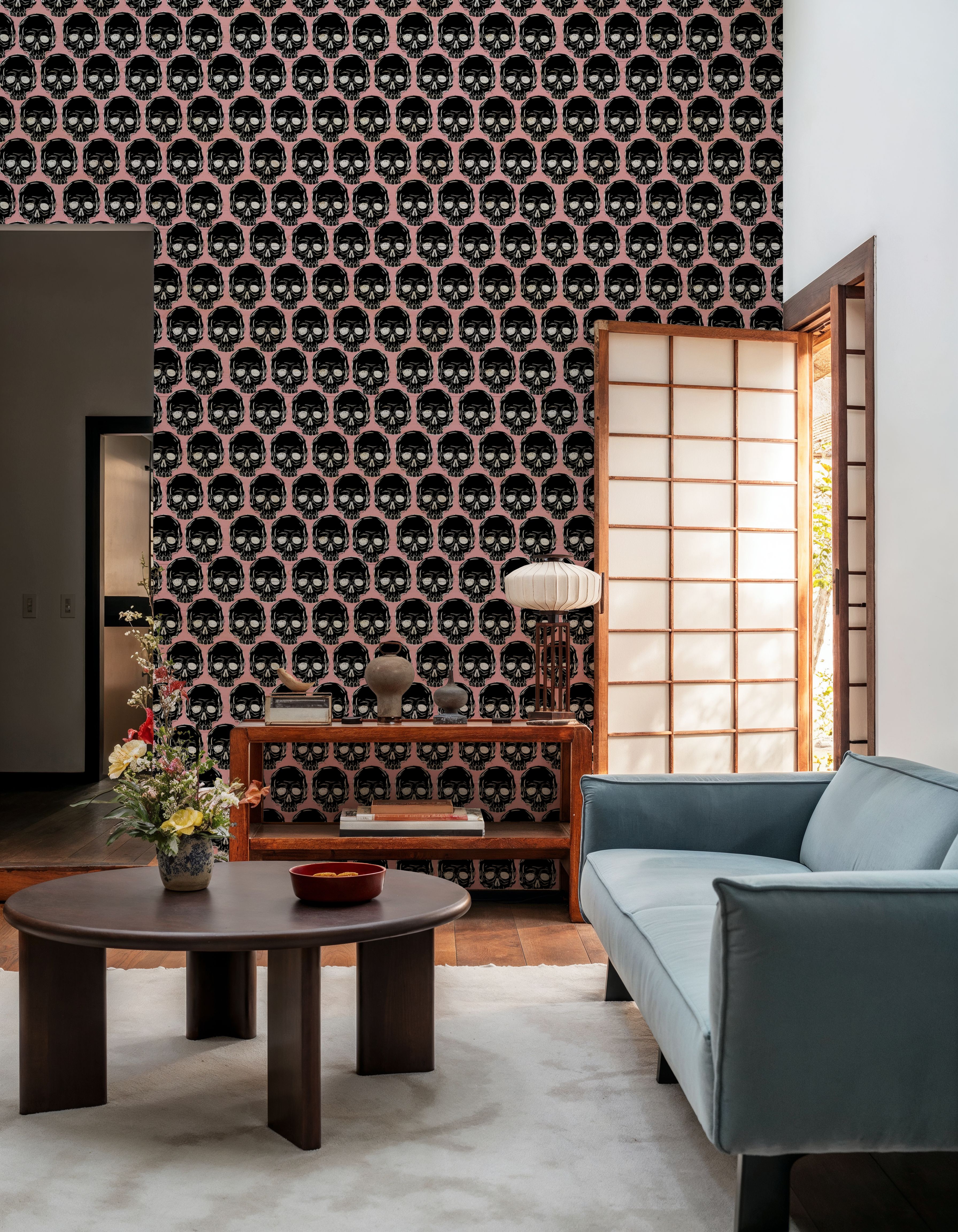 Skulls Everywhere Pink