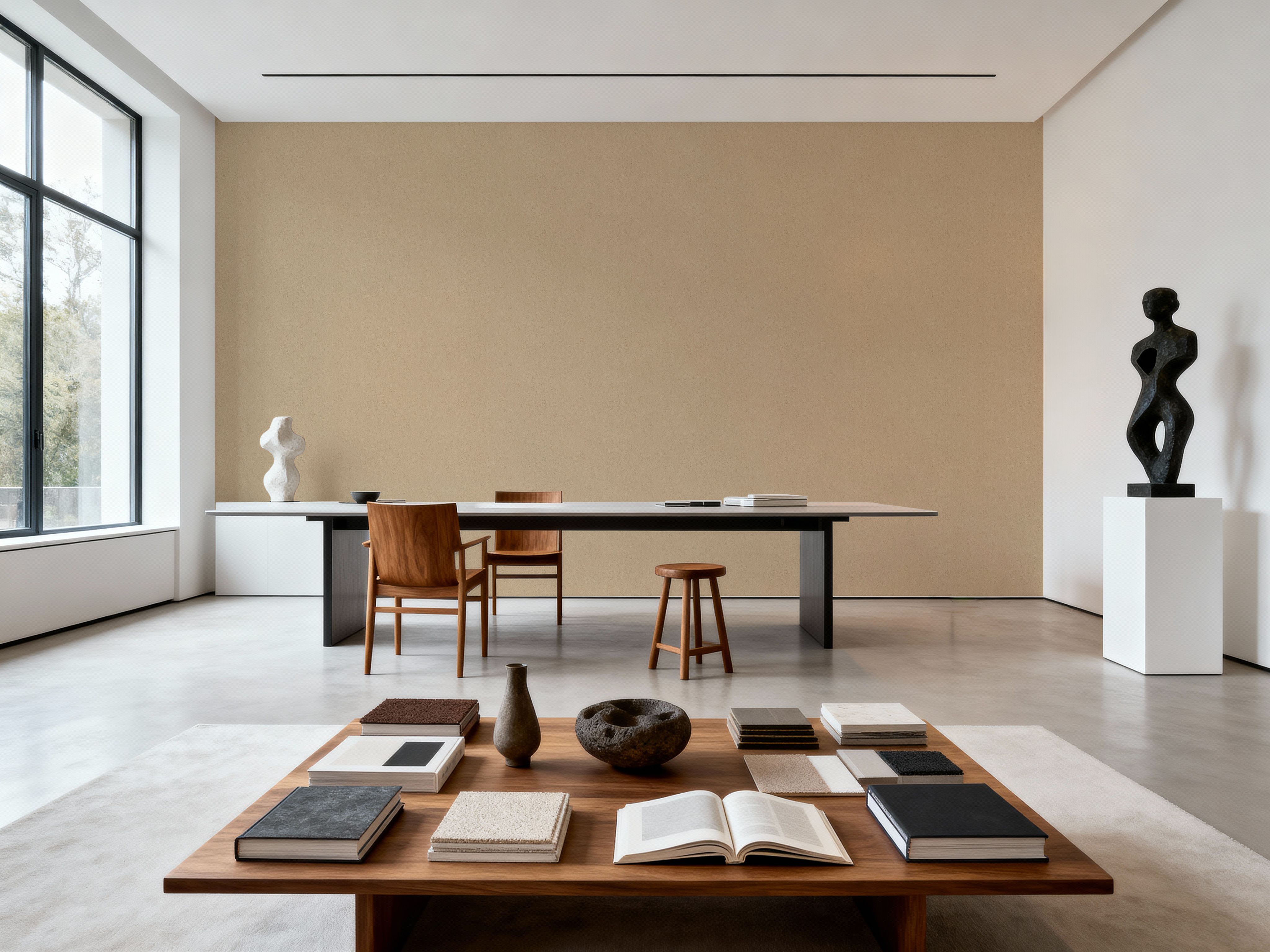 Faux Sand Stucco Finish, Beige