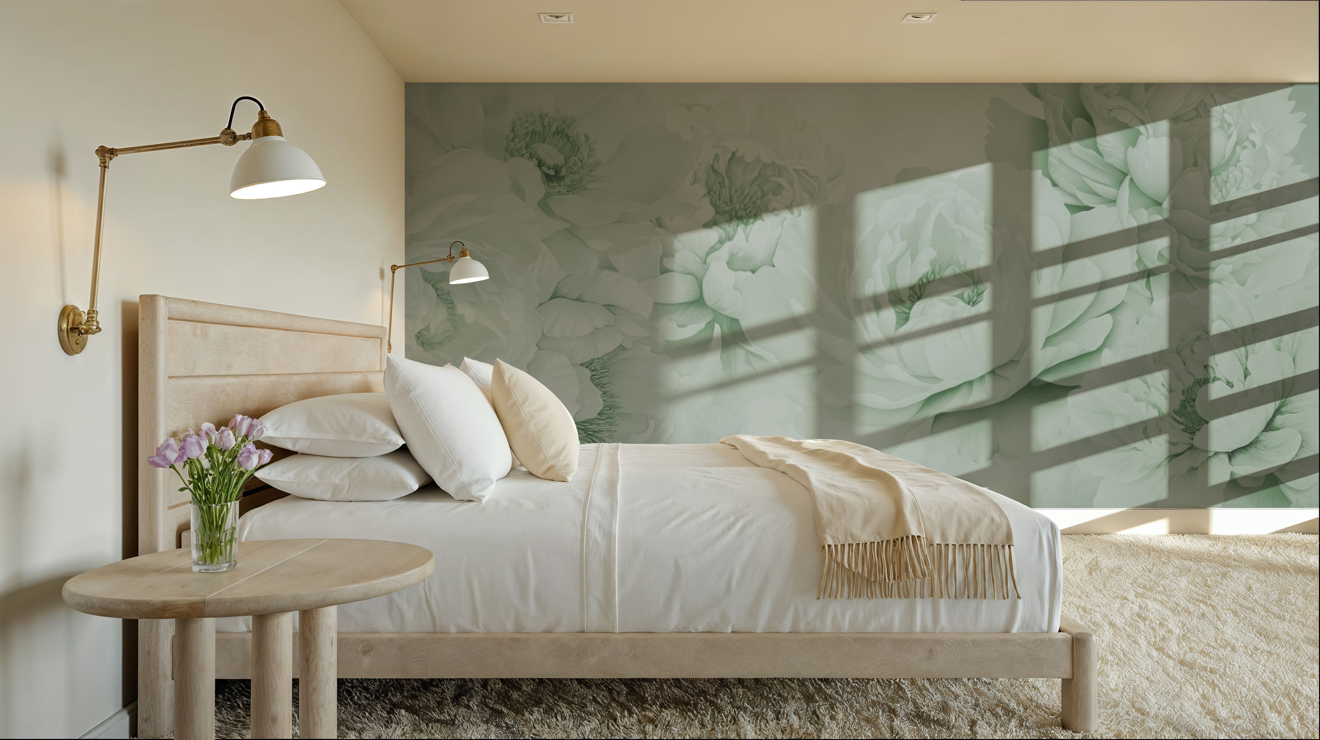 Transcendent Peony, Pistachio