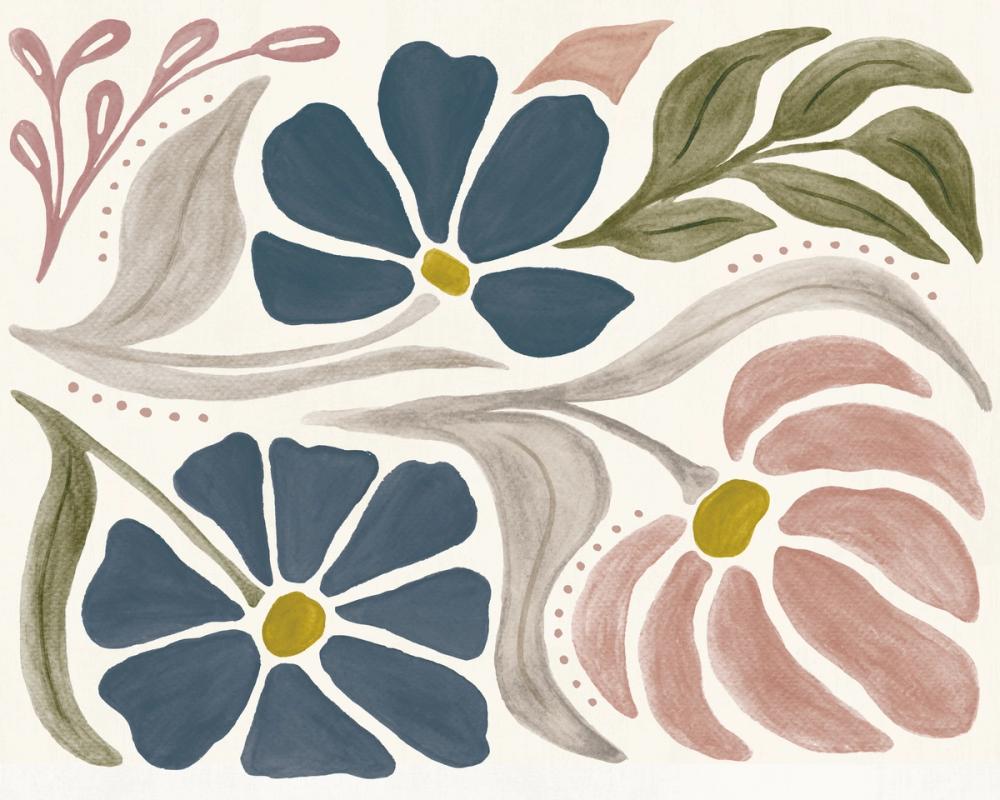 Modern Petals II Honeybloom