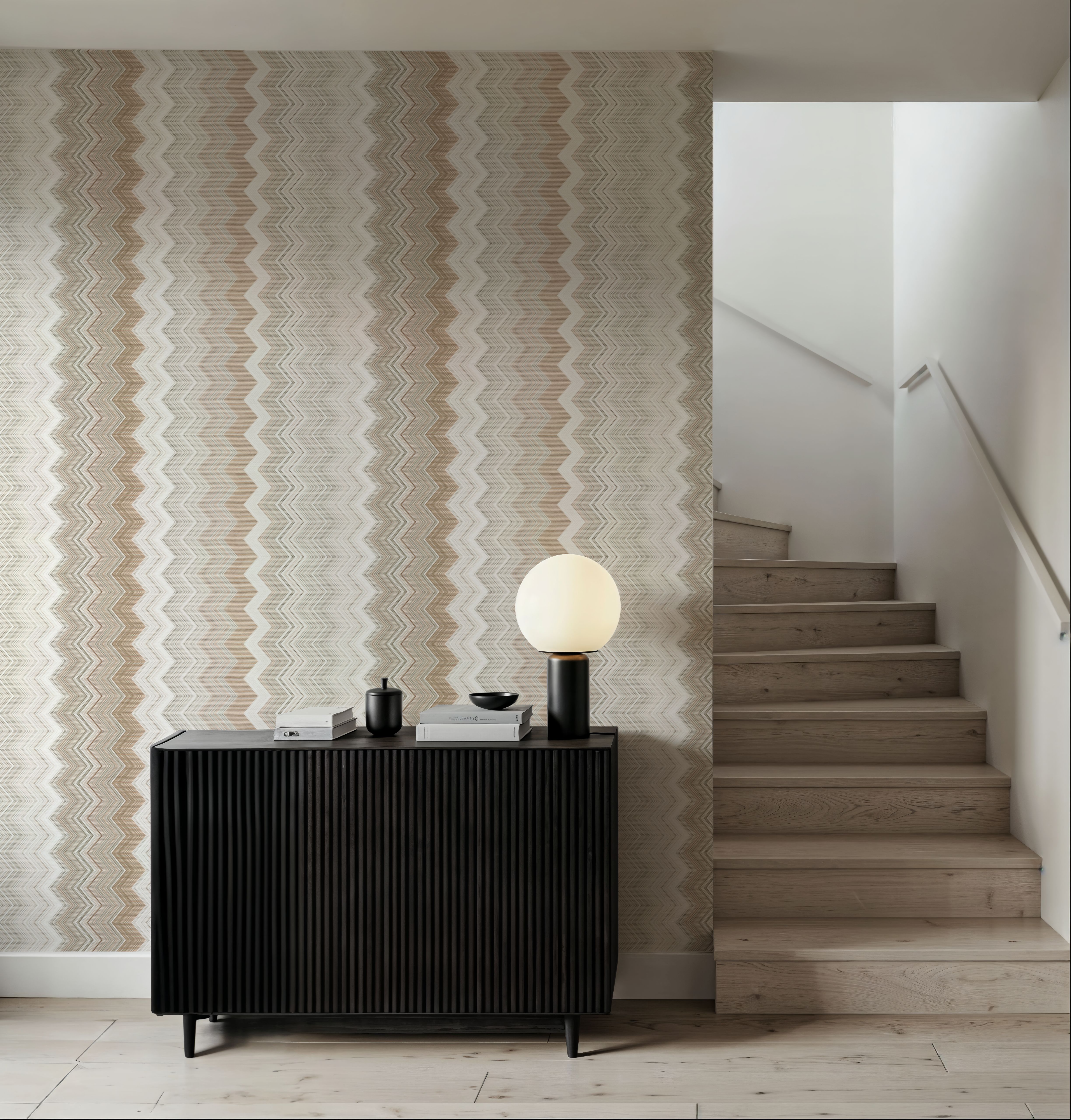 Gentle Zig-Zag, Wallpaper