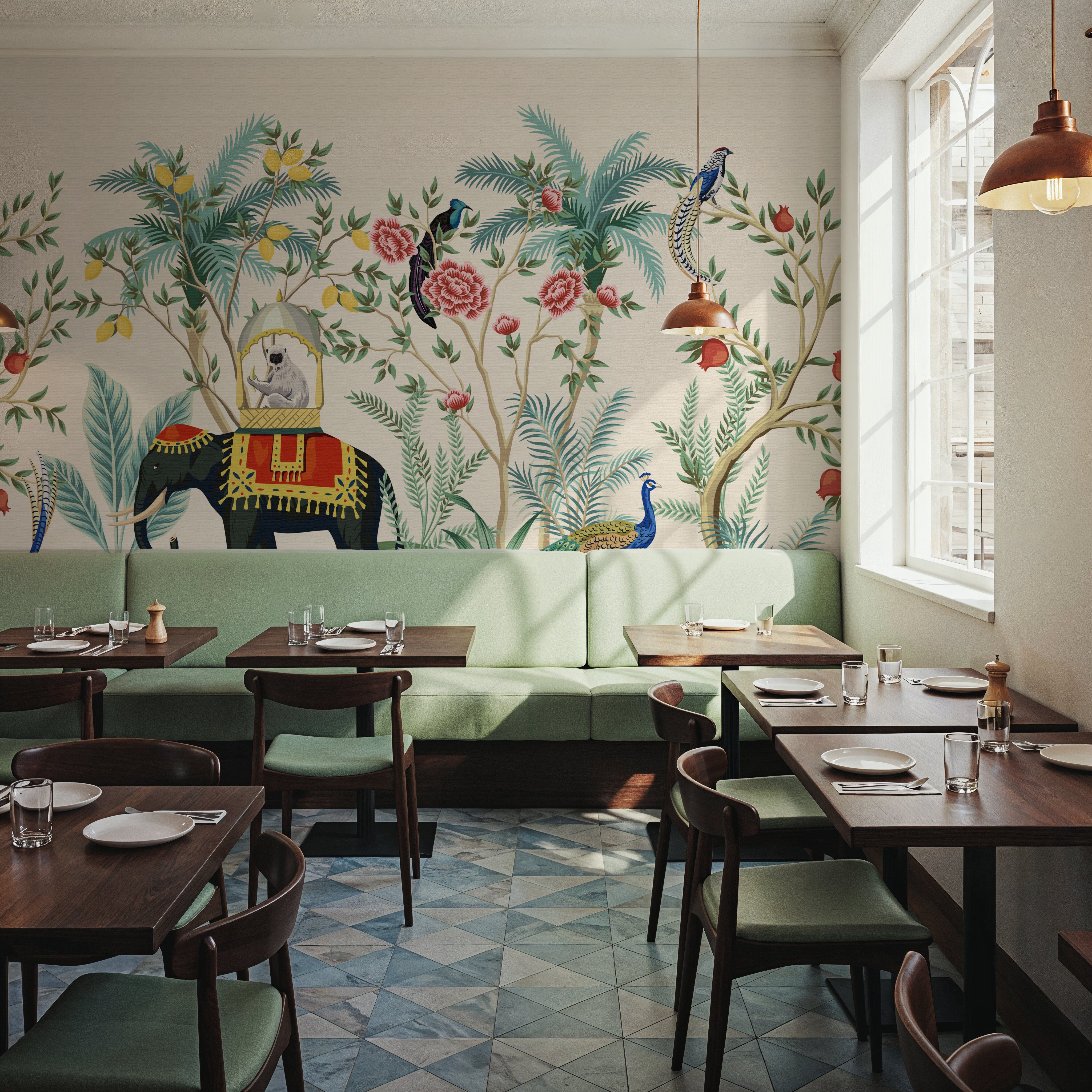 Tropical Palace Garden