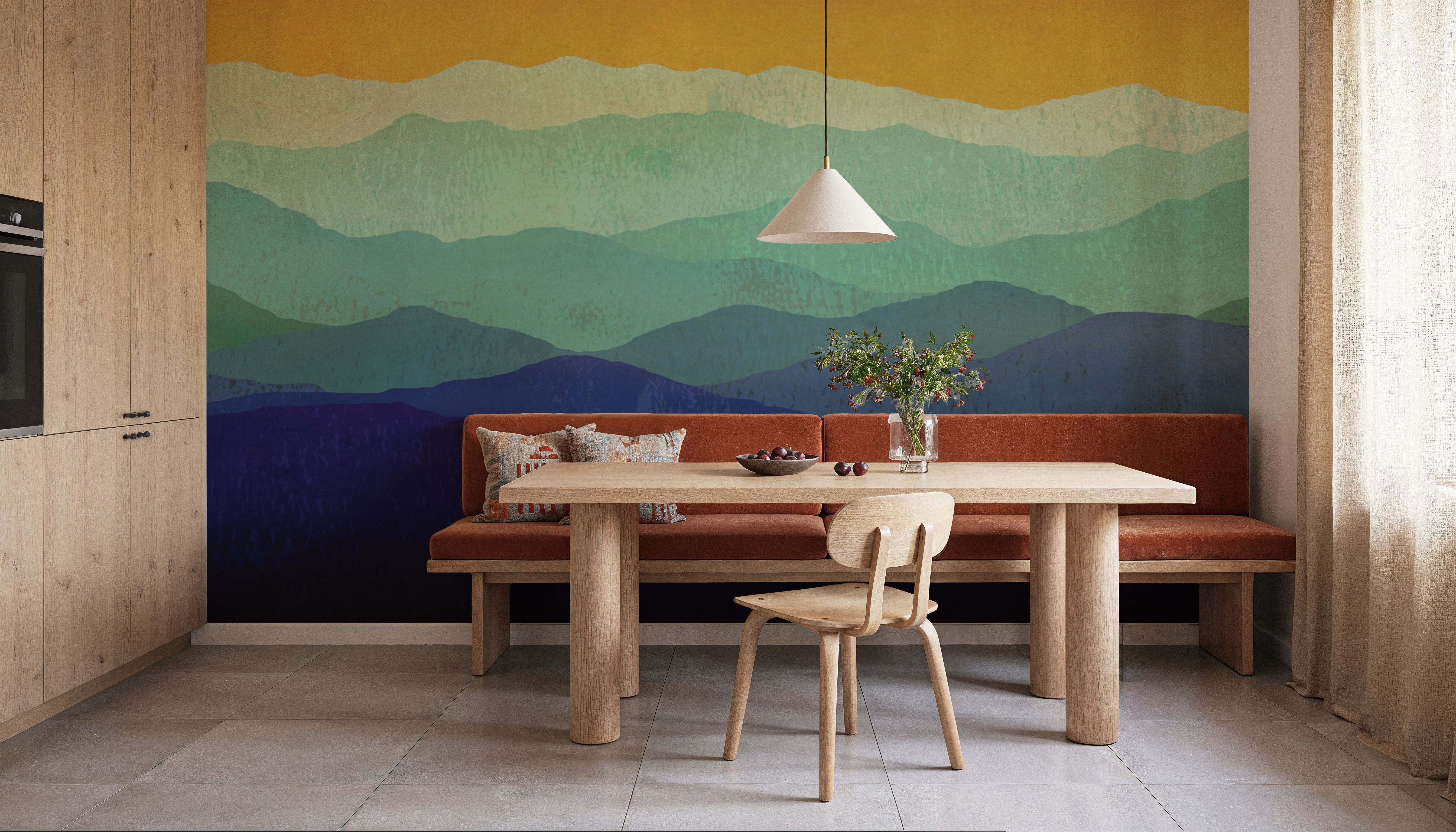 Yellow Sky Mountains, Wallpaper