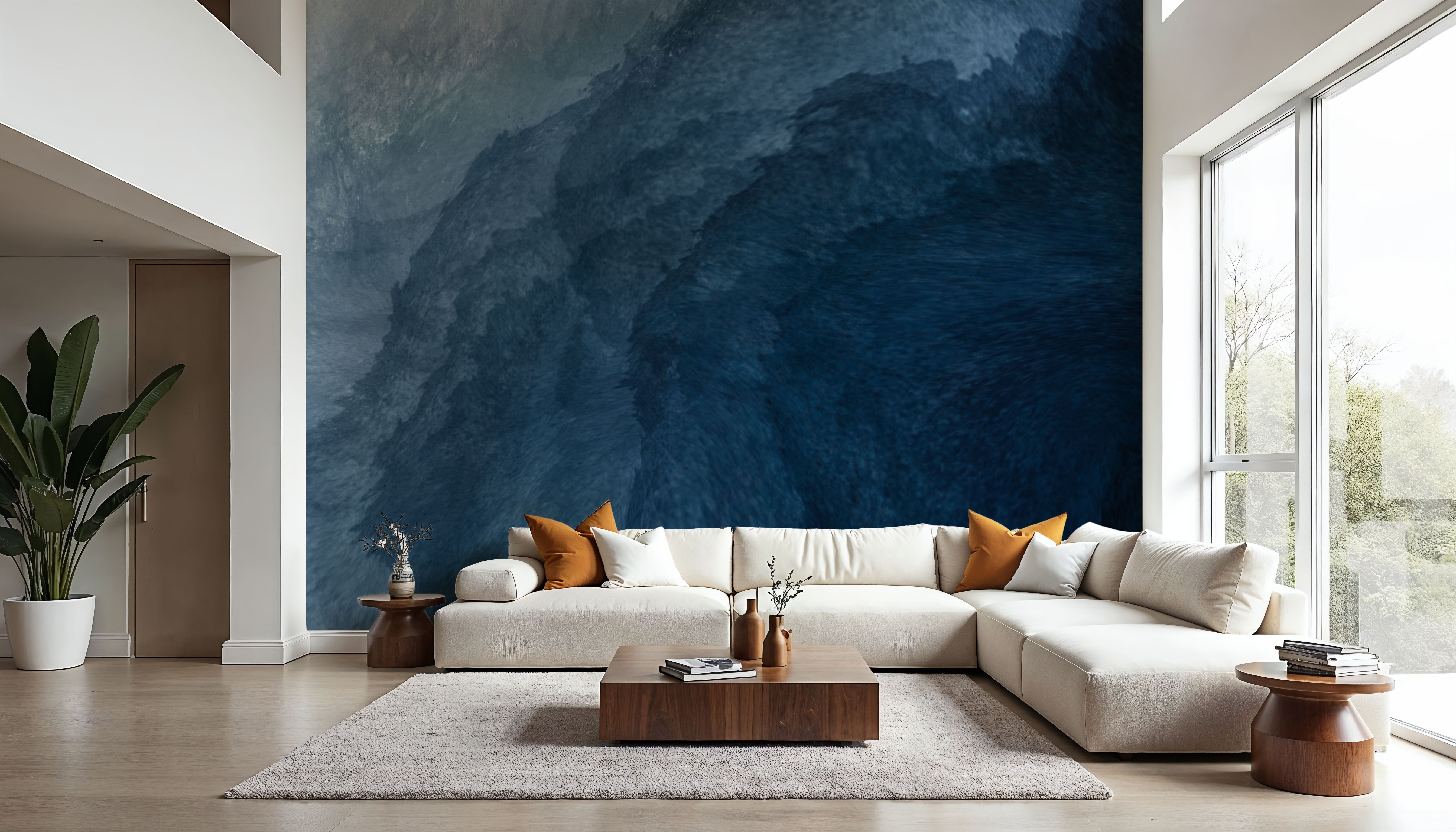 Indigo Ocean, Wallpaper